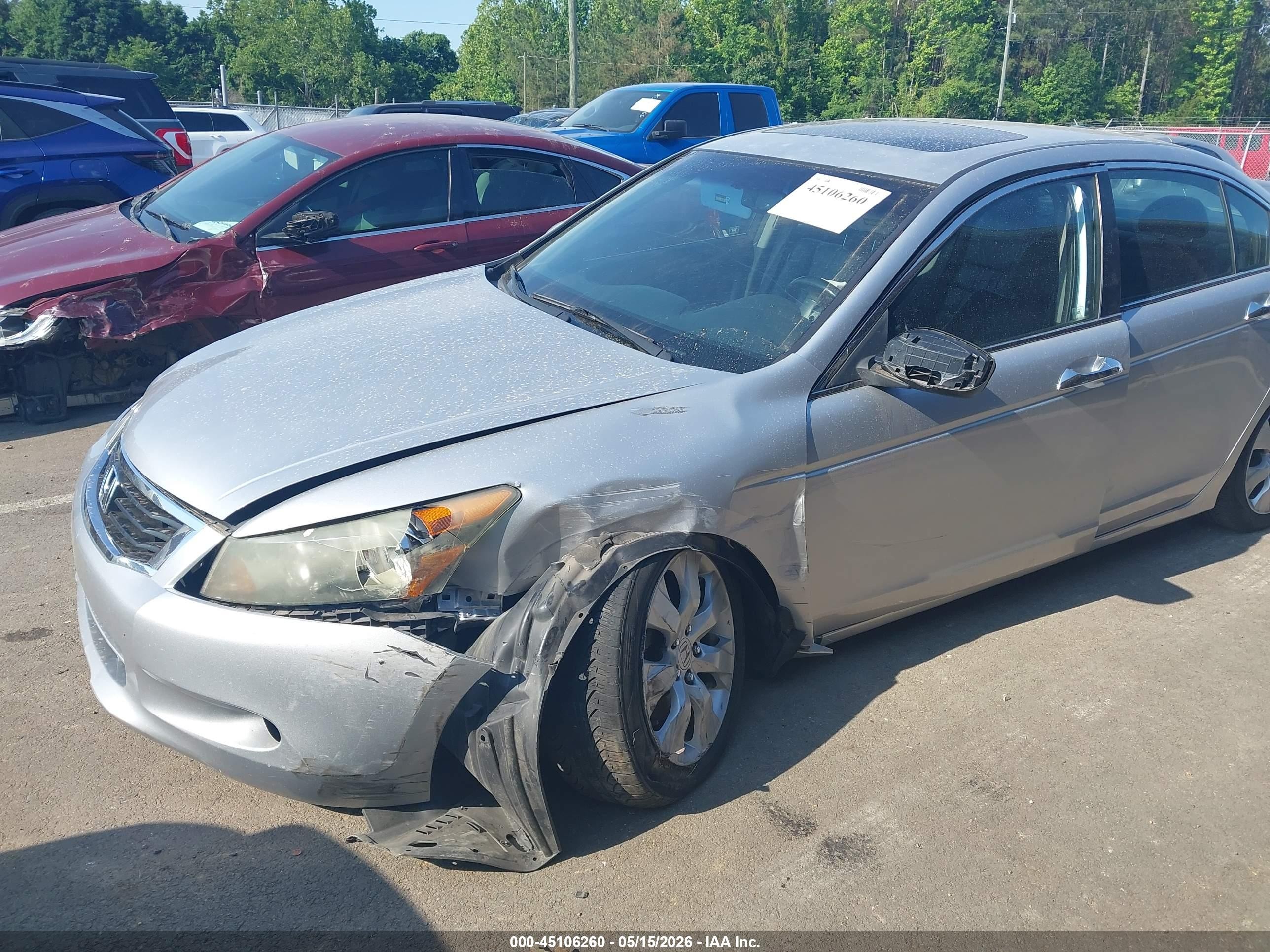 2010 Honda Accord 3.5 Ex-l Серебряный vin: 1HGCP3F80AA022598
