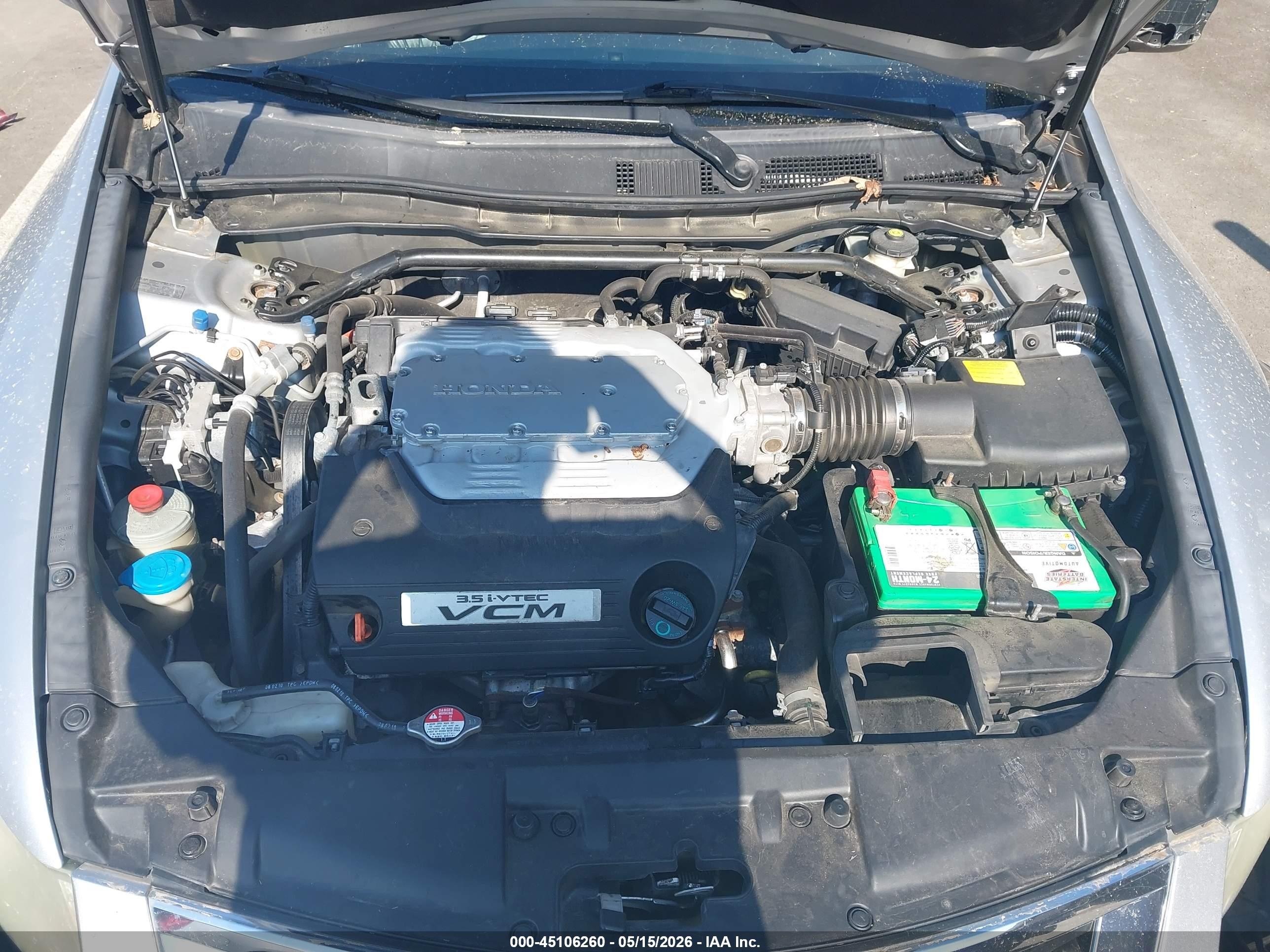2010 Honda Accord 3.5 Ex-l Серебряный vin: 1HGCP3F80AA022598