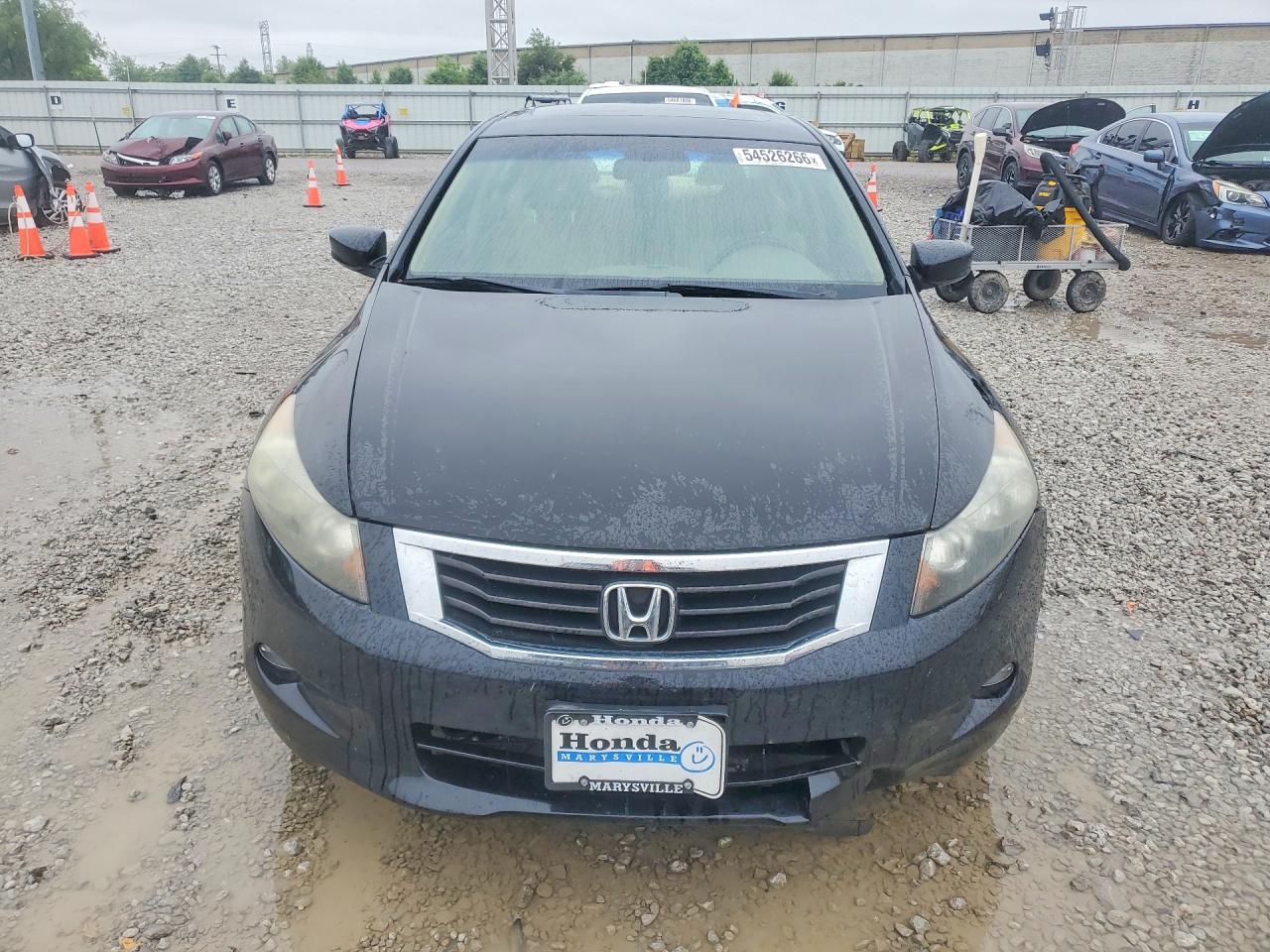 2010 Honda Accord Exl Black vin: 1HGCP3F80AA024481