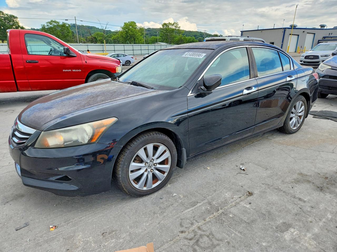 2011 Honda Accord Exl Black vin: 1HGCP3F80BA006032