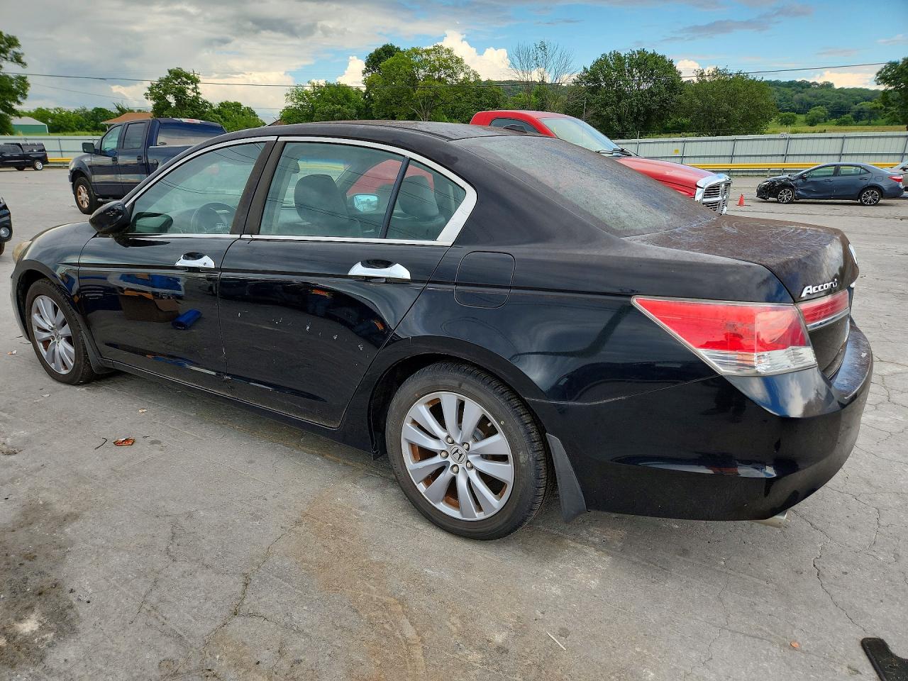 2011 Honda Accord Exl Black vin: 1HGCP3F80BA006032