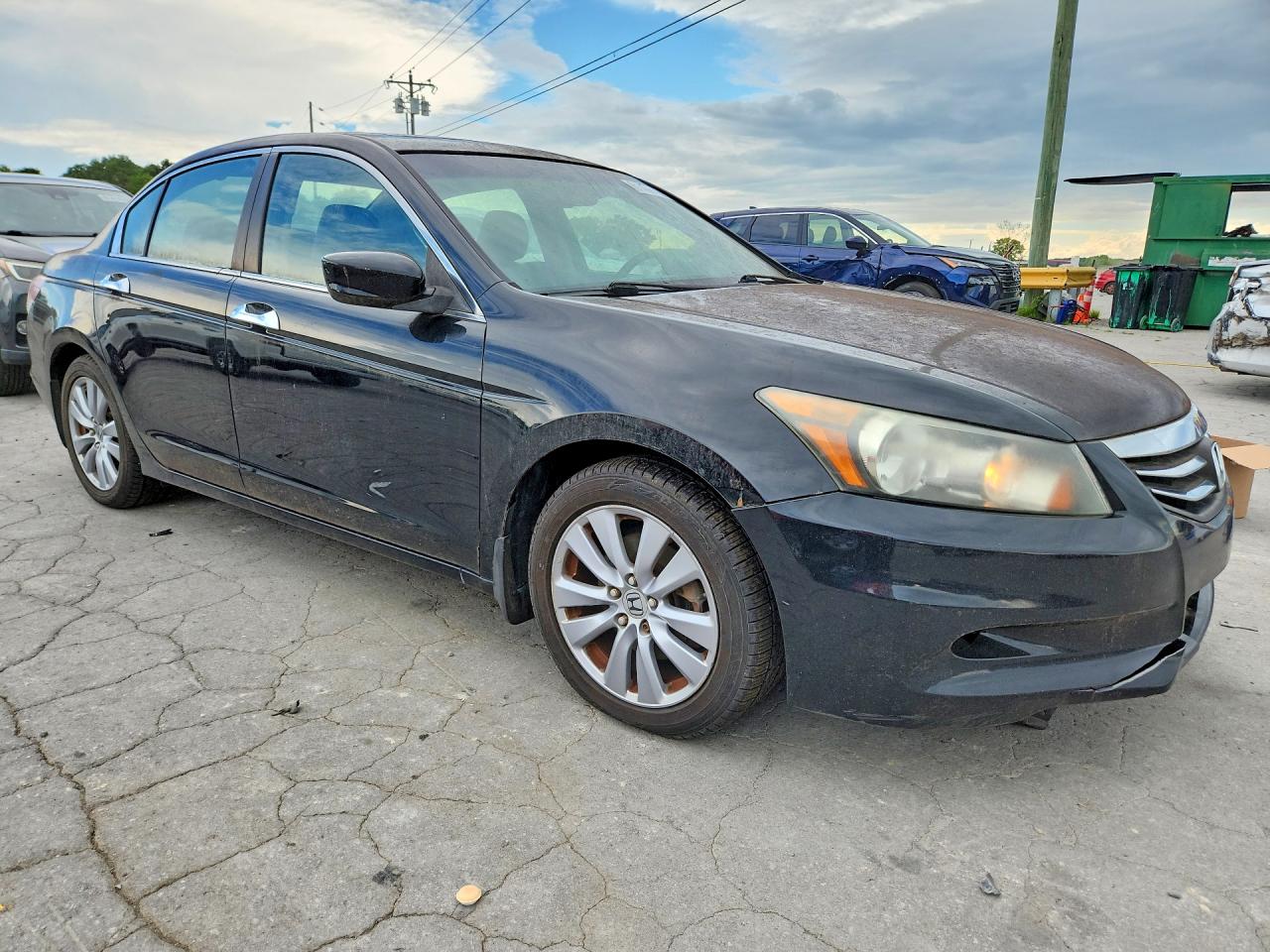 2011 Honda Accord Exl Black vin: 1HGCP3F80BA006032