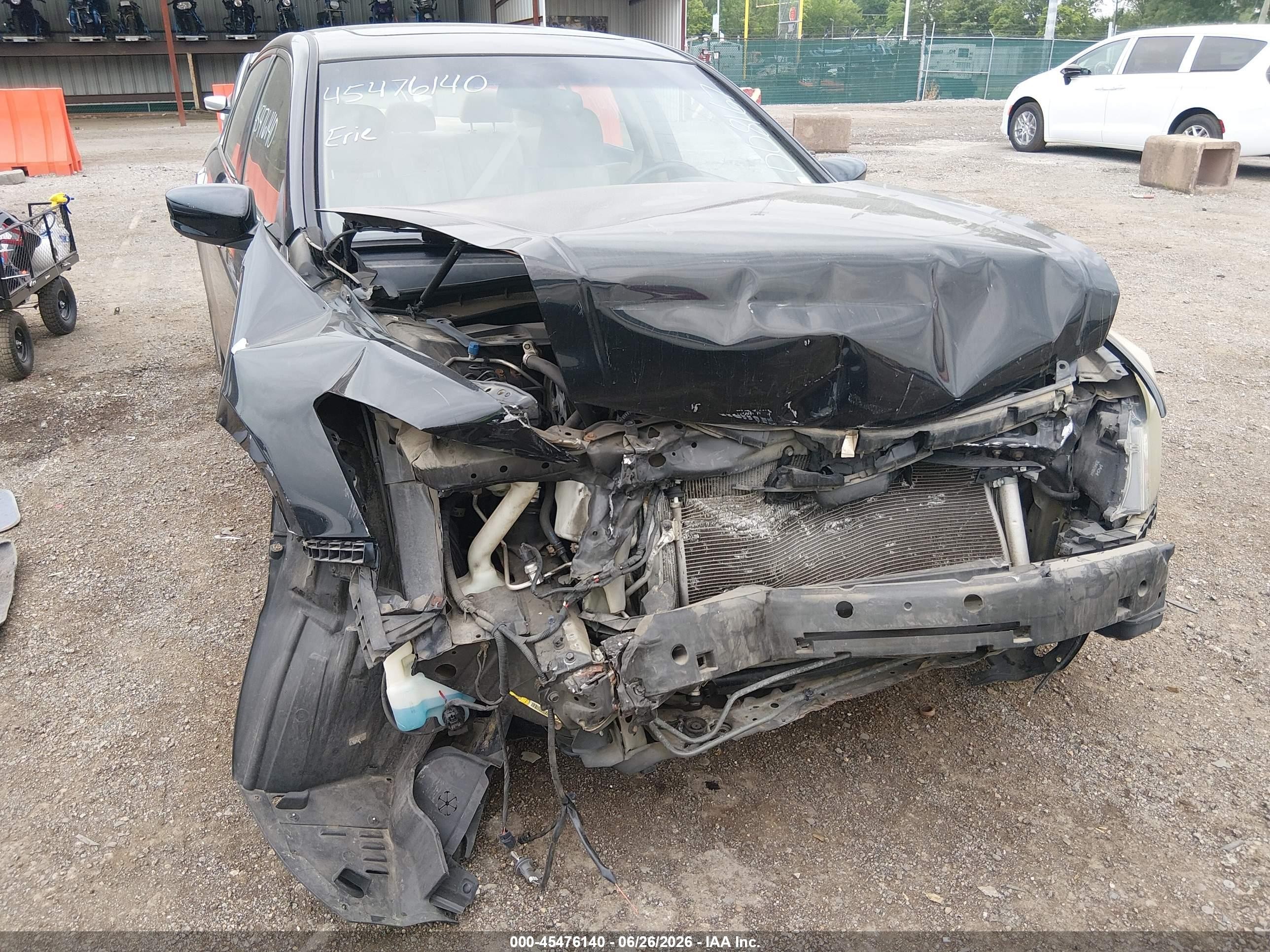 2011 Honda Accord 3.5 Ex-l Black vin: 1HGCP3F80BA008167