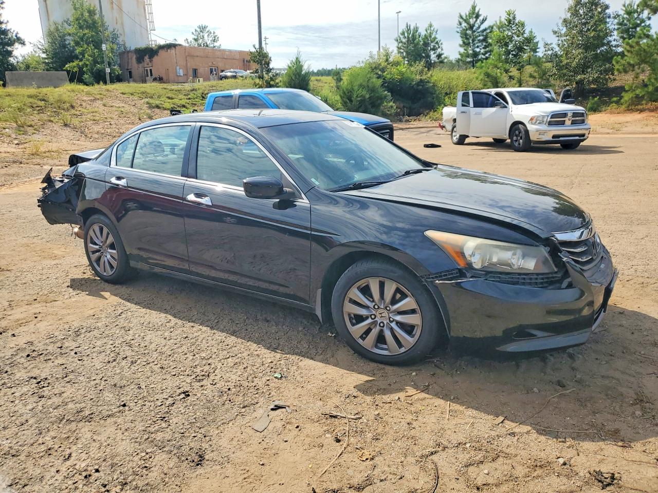 2011 Honda Accord Exl Black vin: 1HGCP3F80BA025860