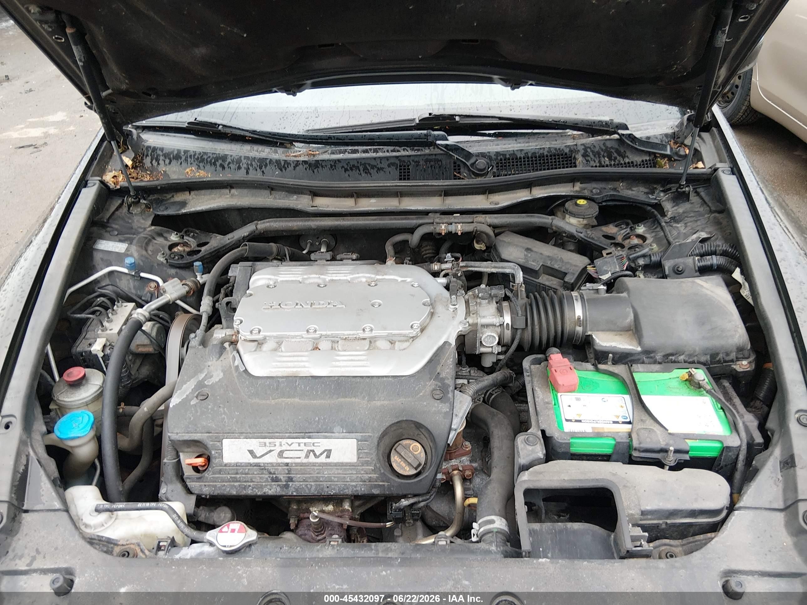 2011 Honda Accord 3.5 Ex-l Black vin: 1HGCP3F80BA028063