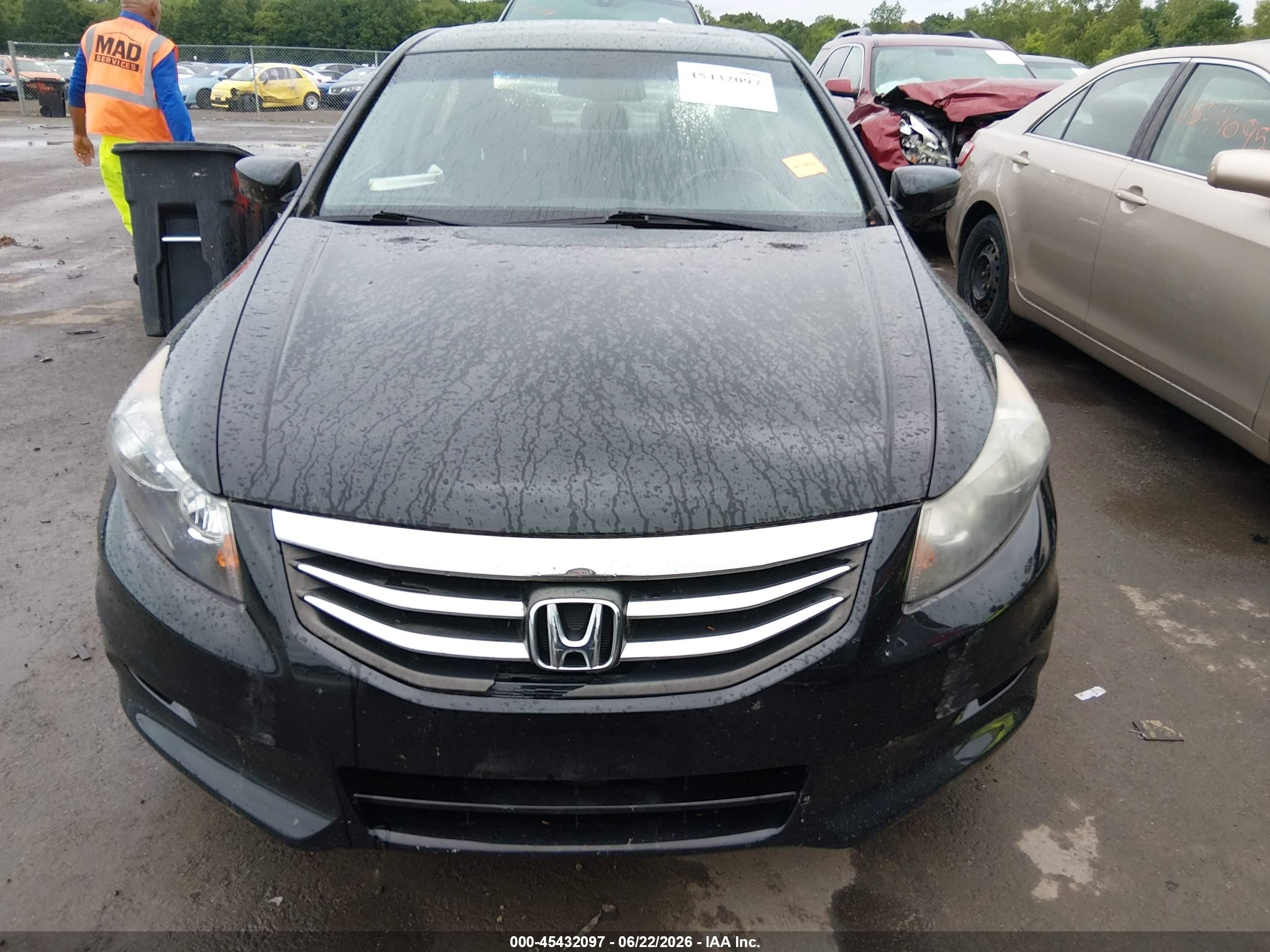 2011 Honda Accord 3.5 Ex-l Black vin: 1HGCP3F80BA028063