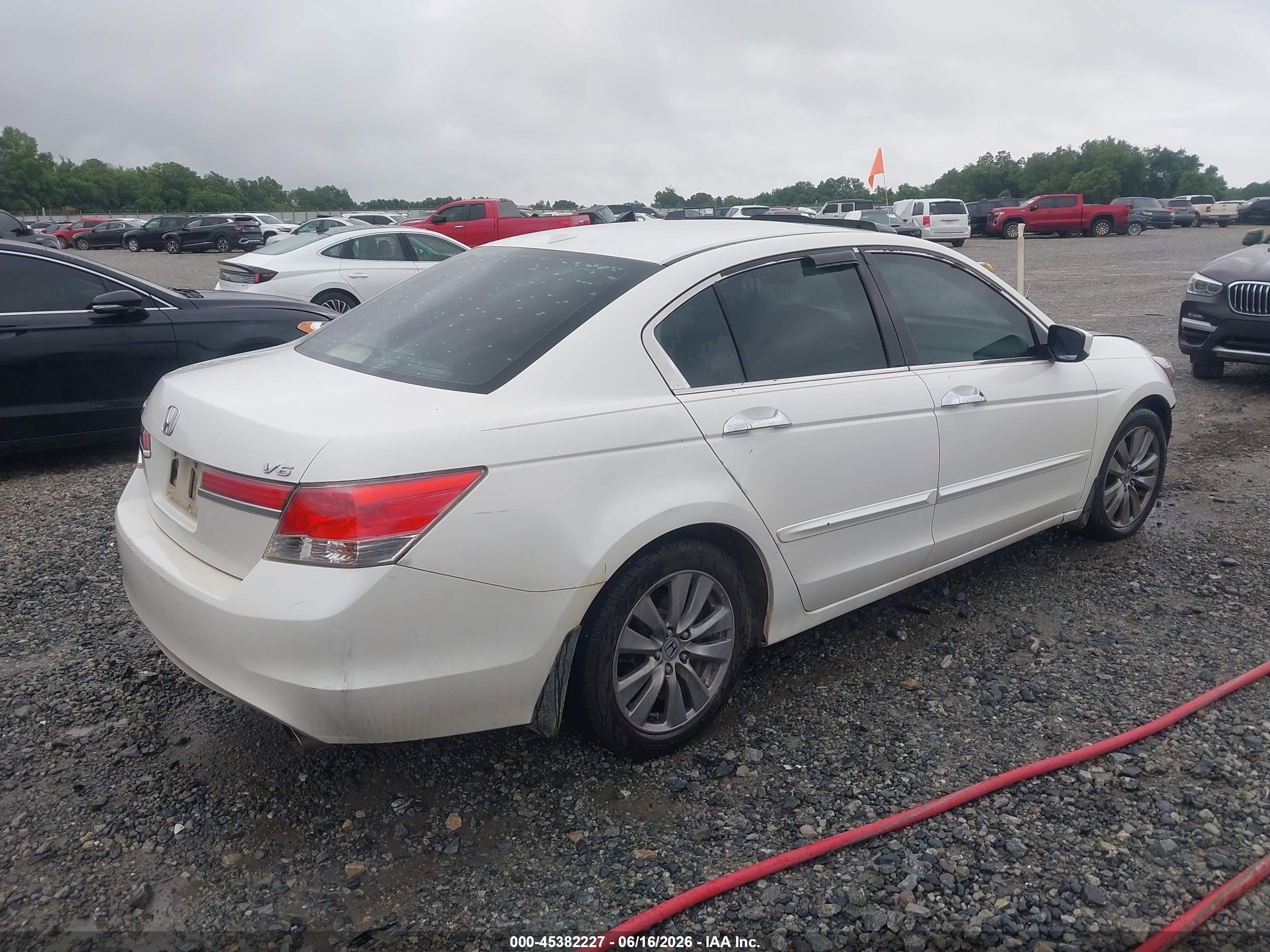 2012 Honda Accord 3.5 Ex-l Белый vin: 1HGCP3F80CA002595
