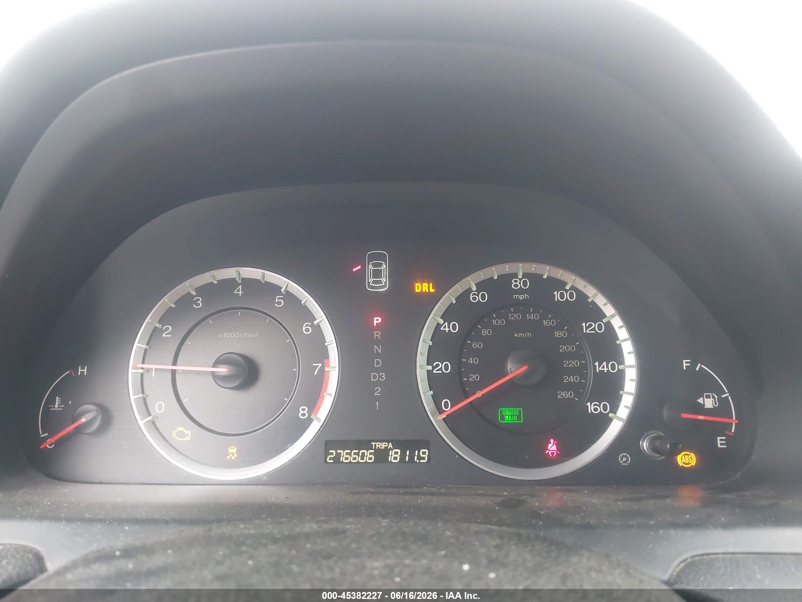 2012 Honda Accord 3.5 Ex-l Белый vin: 1HGCP3F80CA002595