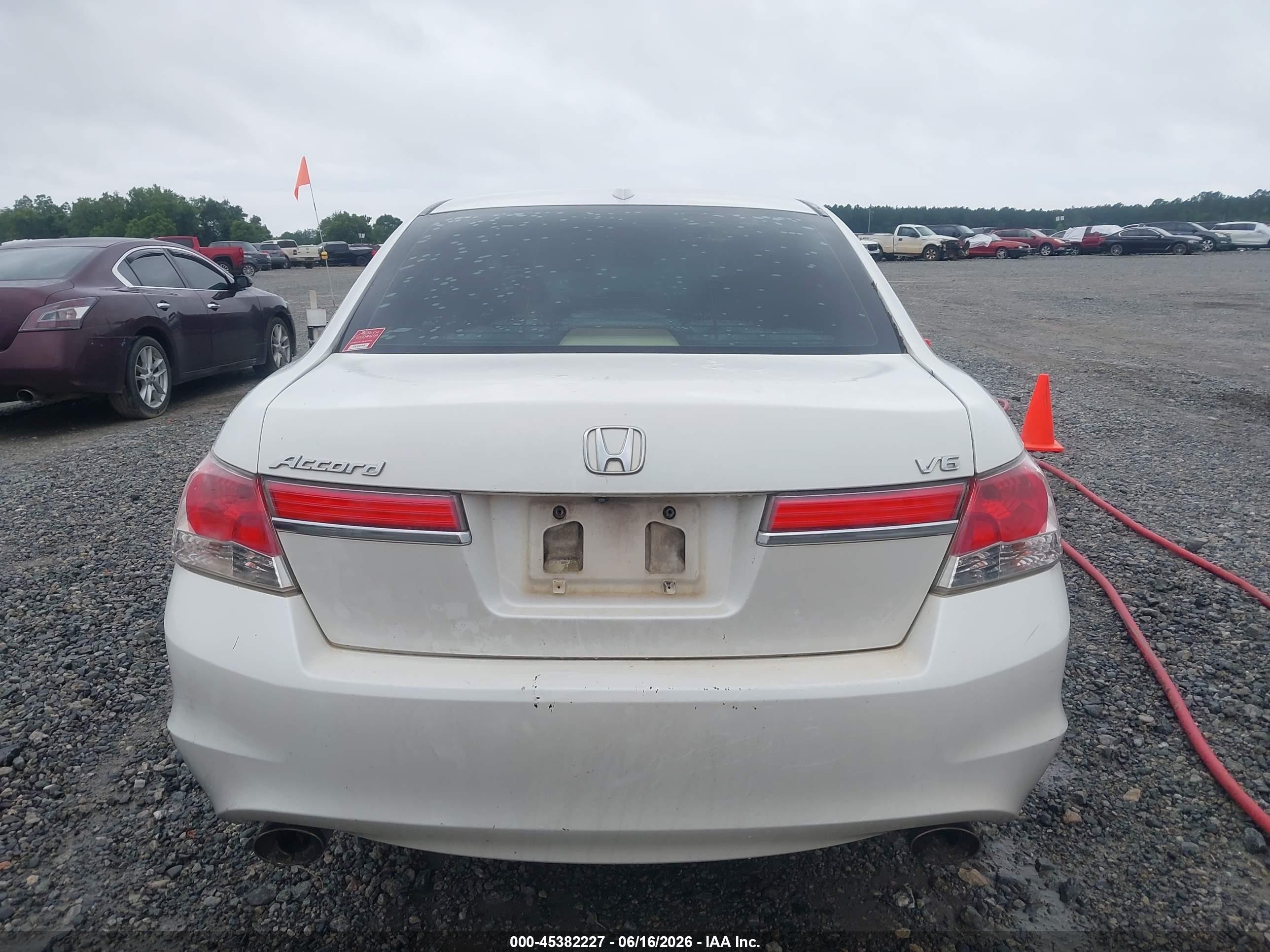 2012 Honda Accord 3.5 Ex-l Белый vin: 1HGCP3F80CA002595