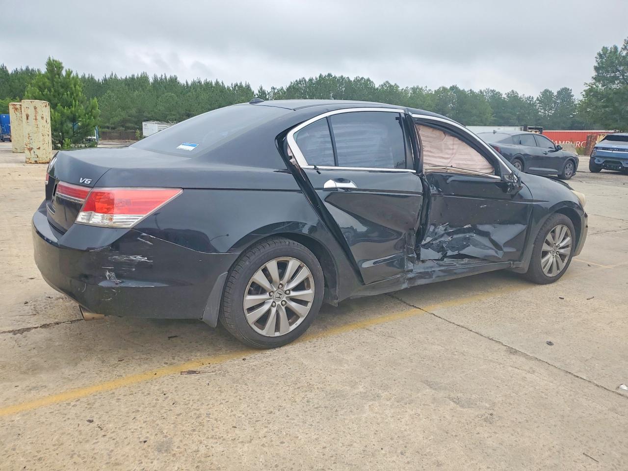2012 Honda Accord Exl Black vin: 1HGCP3F80CA008526