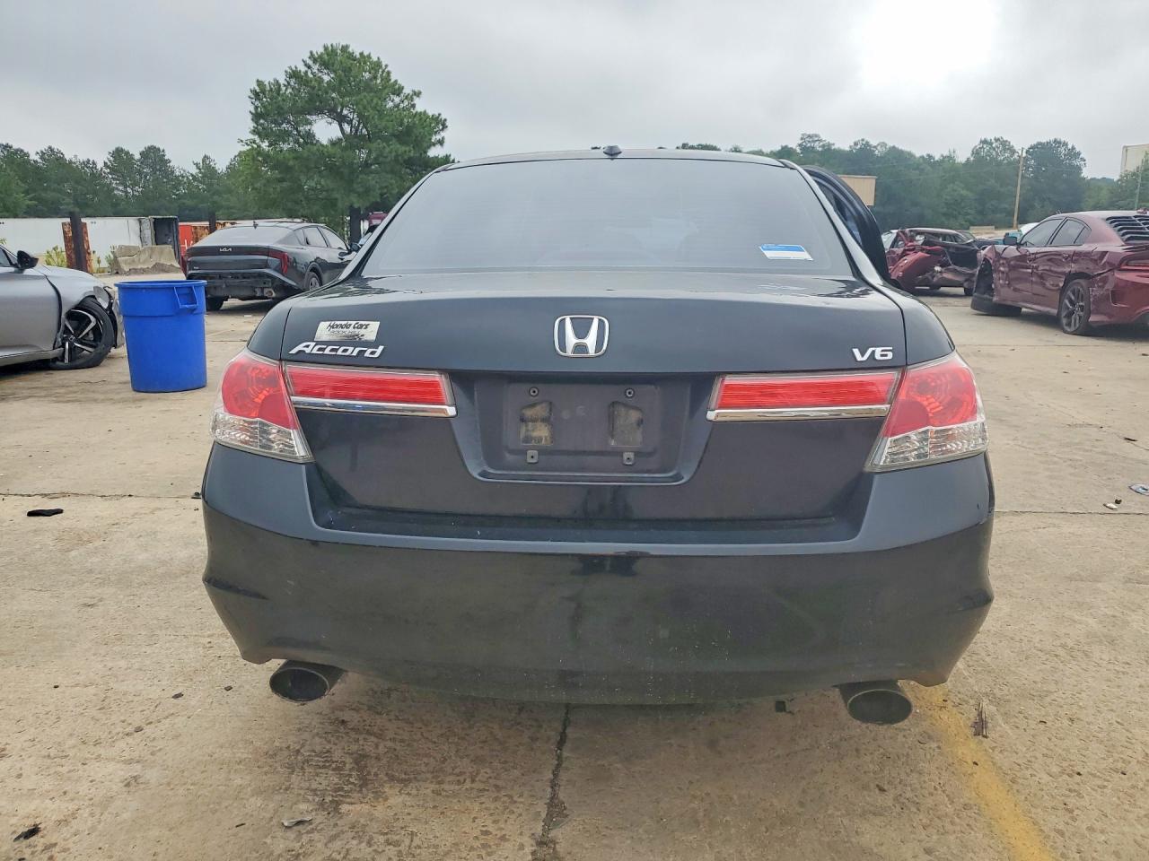 2012 Honda Accord Exl Black vin: 1HGCP3F80CA008526