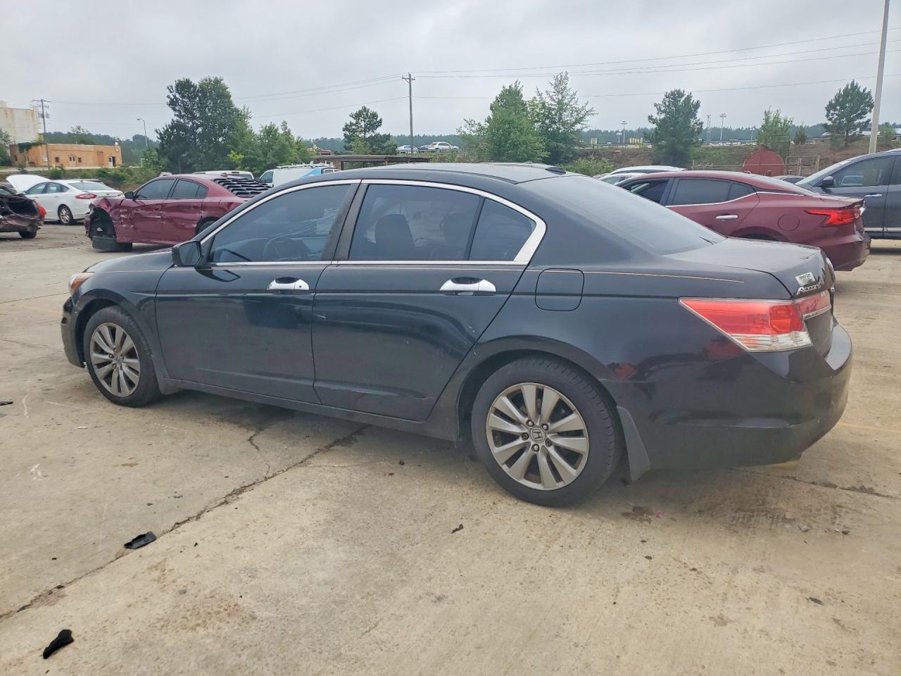 2012 Honda Accord Exl Black vin: 1HGCP3F80CA008526