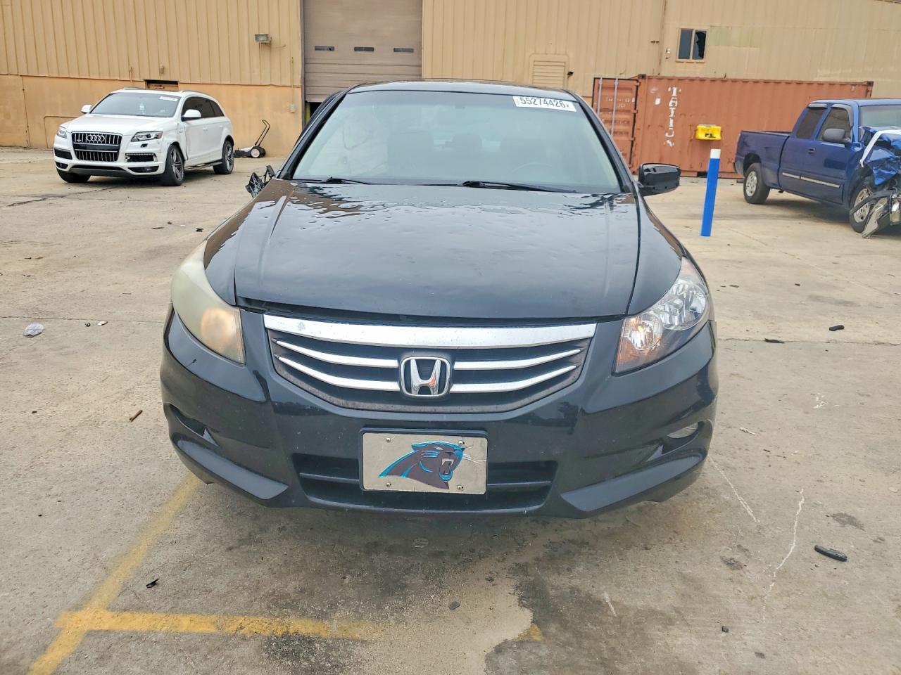 2012 Honda Accord Exl Black vin: 1HGCP3F80CA008526
