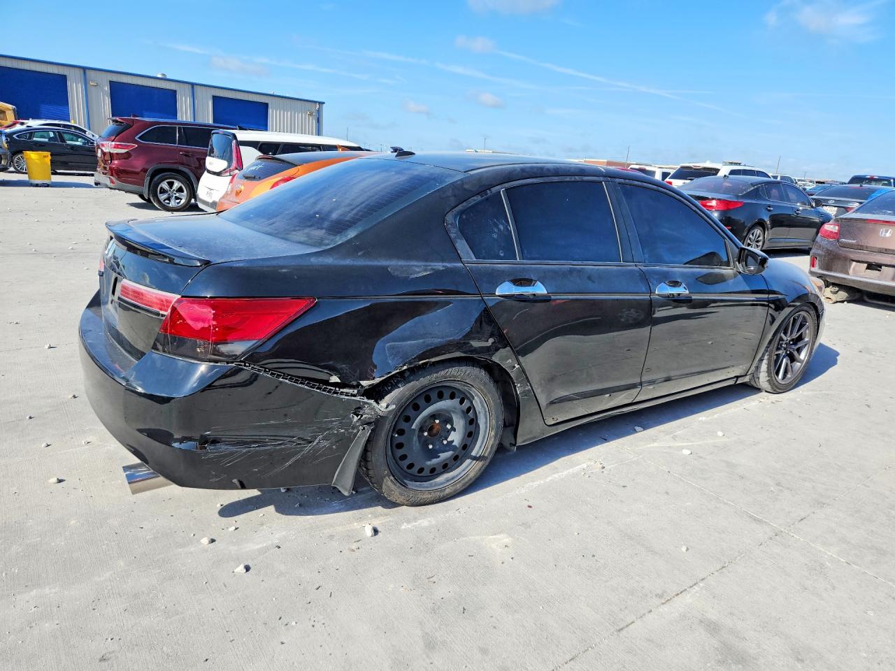 2012 Honda Accord Exl Black vin: 1HGCP3F80CA009658