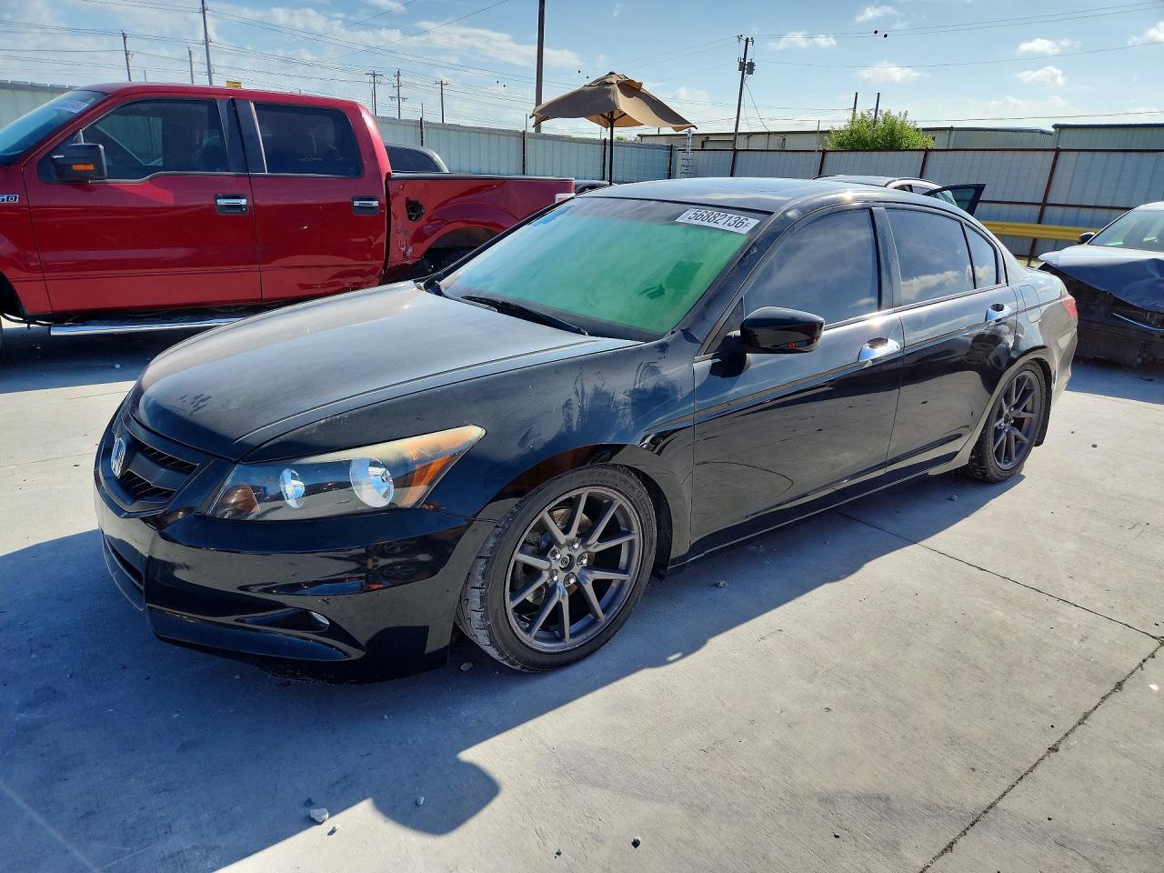 2012 Honda Accord Exl Black vin: 1HGCP3F80CA009658