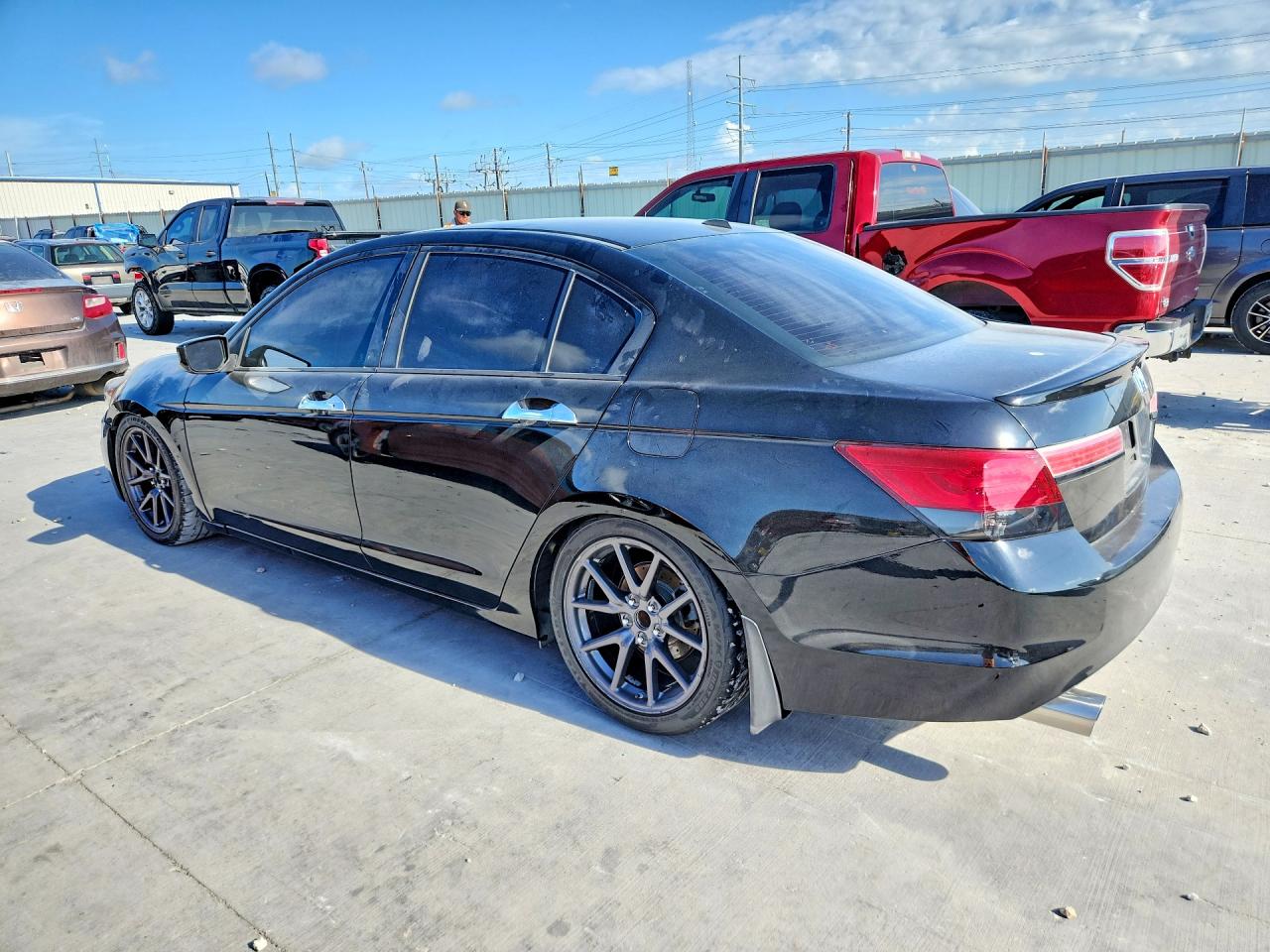 2012 Honda Accord Exl Black vin: 1HGCP3F80CA009658