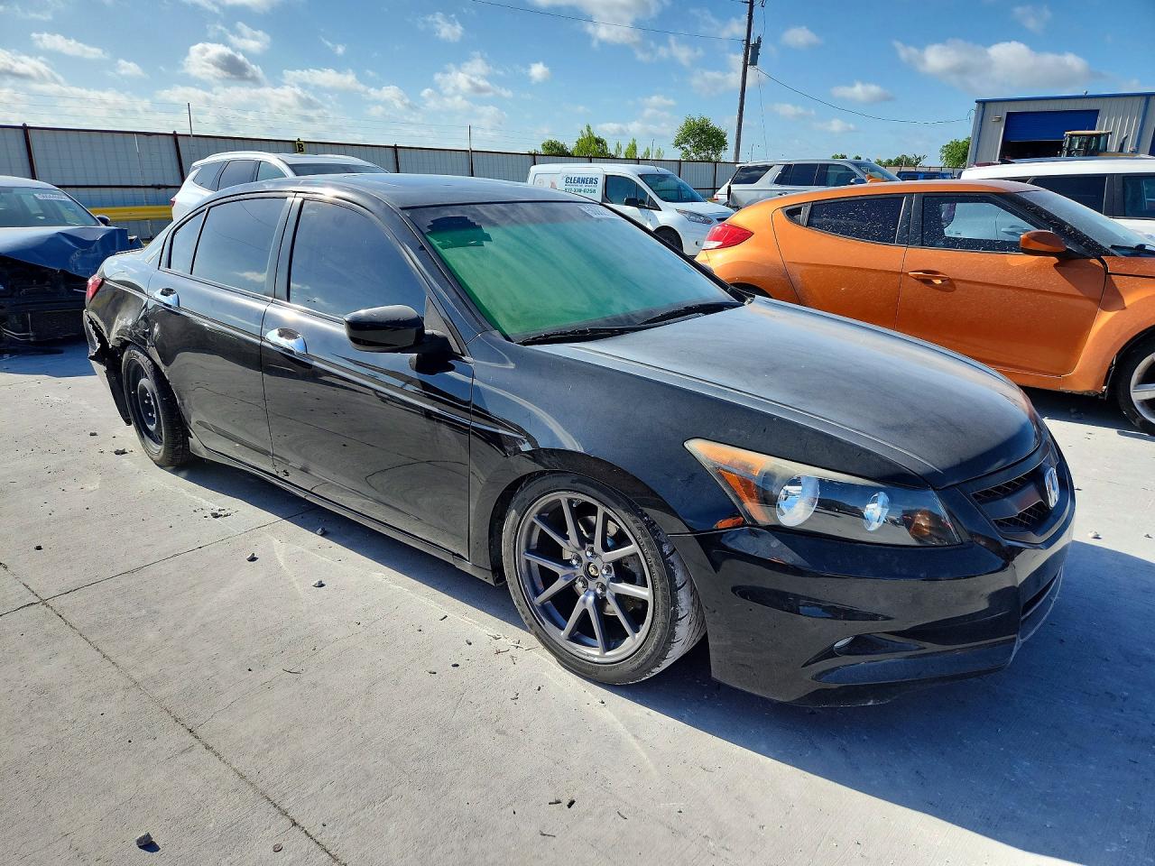 2012 Honda Accord Exl Black vin: 1HGCP3F80CA009658