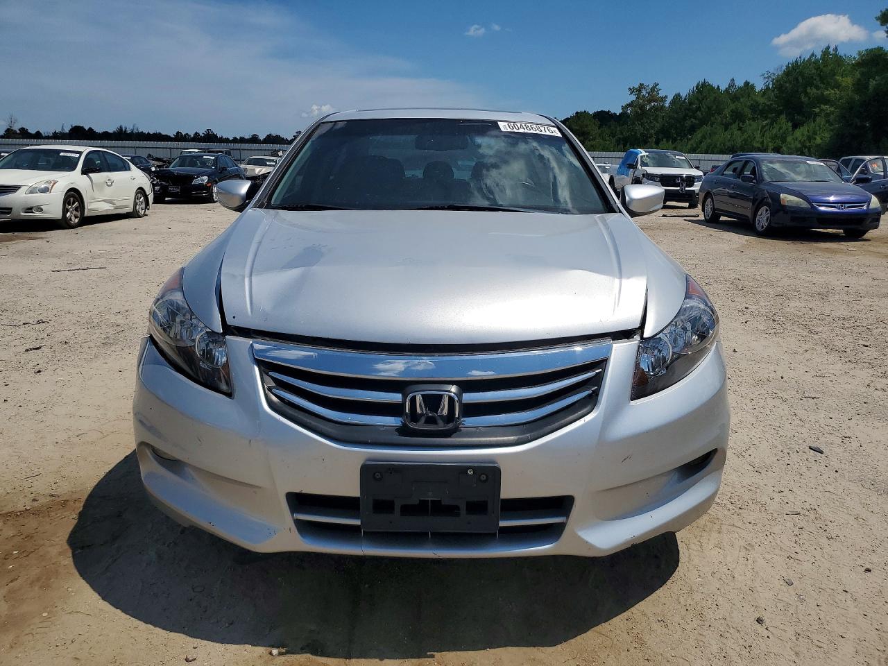 2012 Honda Accord Exl Серебряный vin: 1HGCP3F80CA009868