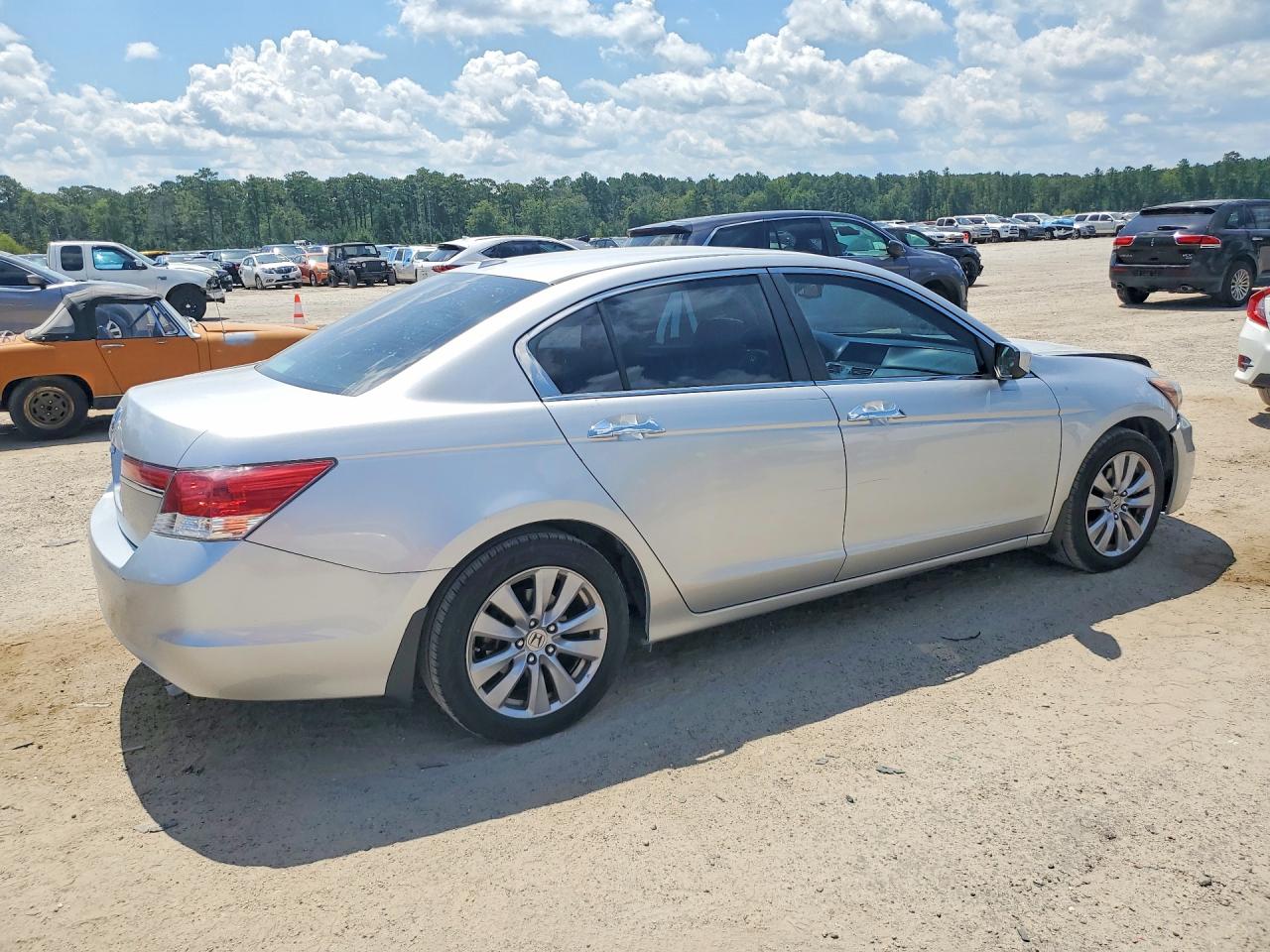 2012 Honda Accord Exl Серебряный vin: 1HGCP3F80CA009868