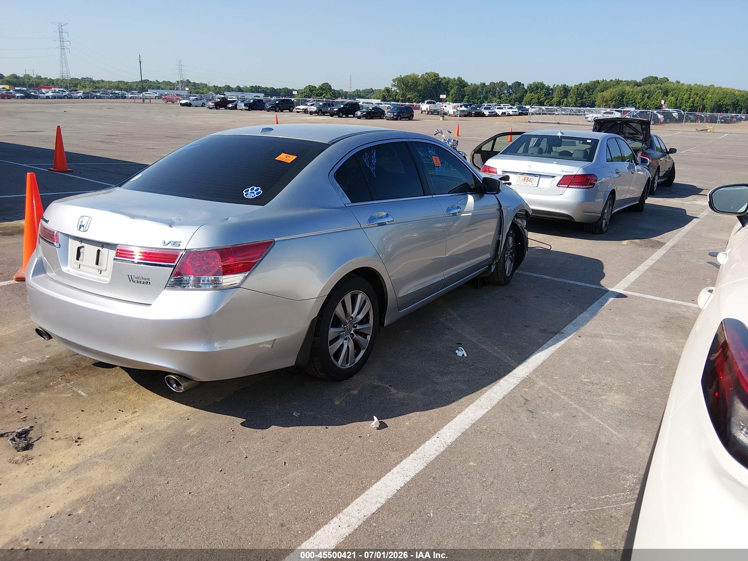 2012 Honda Accord 3.5 Ex-l Silver vin: 1HGCP3F80CA009899