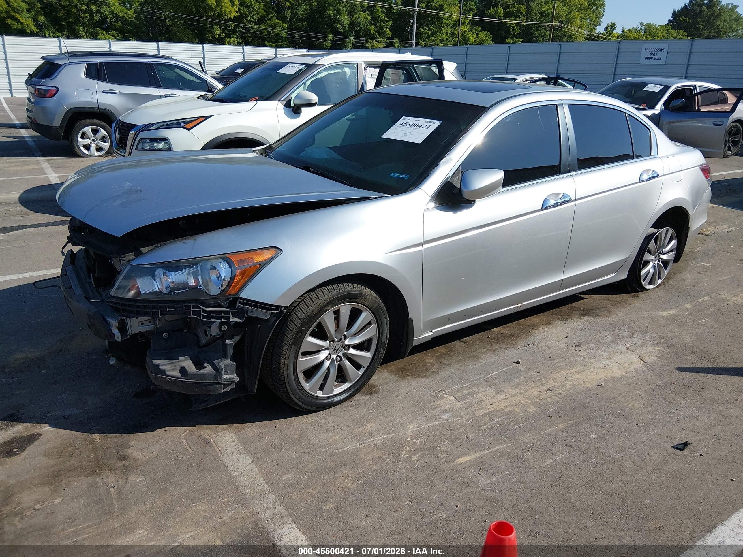 2012 Honda Accord 3.5 Ex-l Silver vin: 1HGCP3F80CA009899
