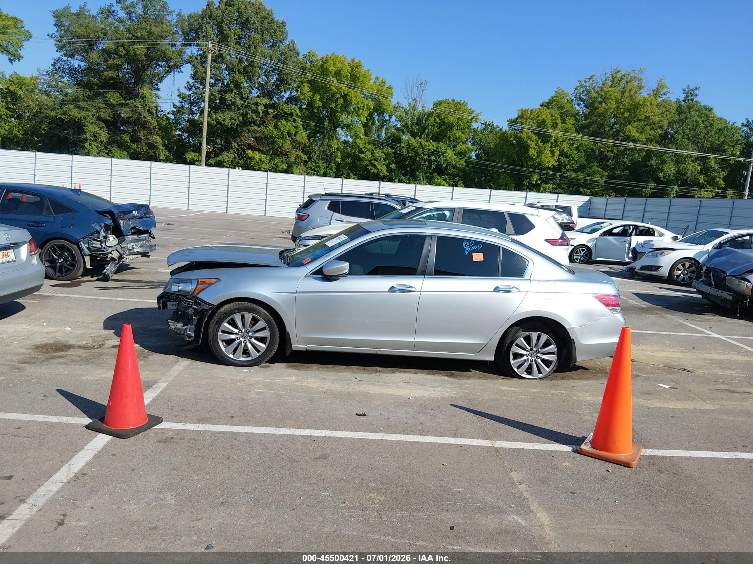 2012 Honda Accord 3.5 Ex-l Silver vin: 1HGCP3F80CA009899