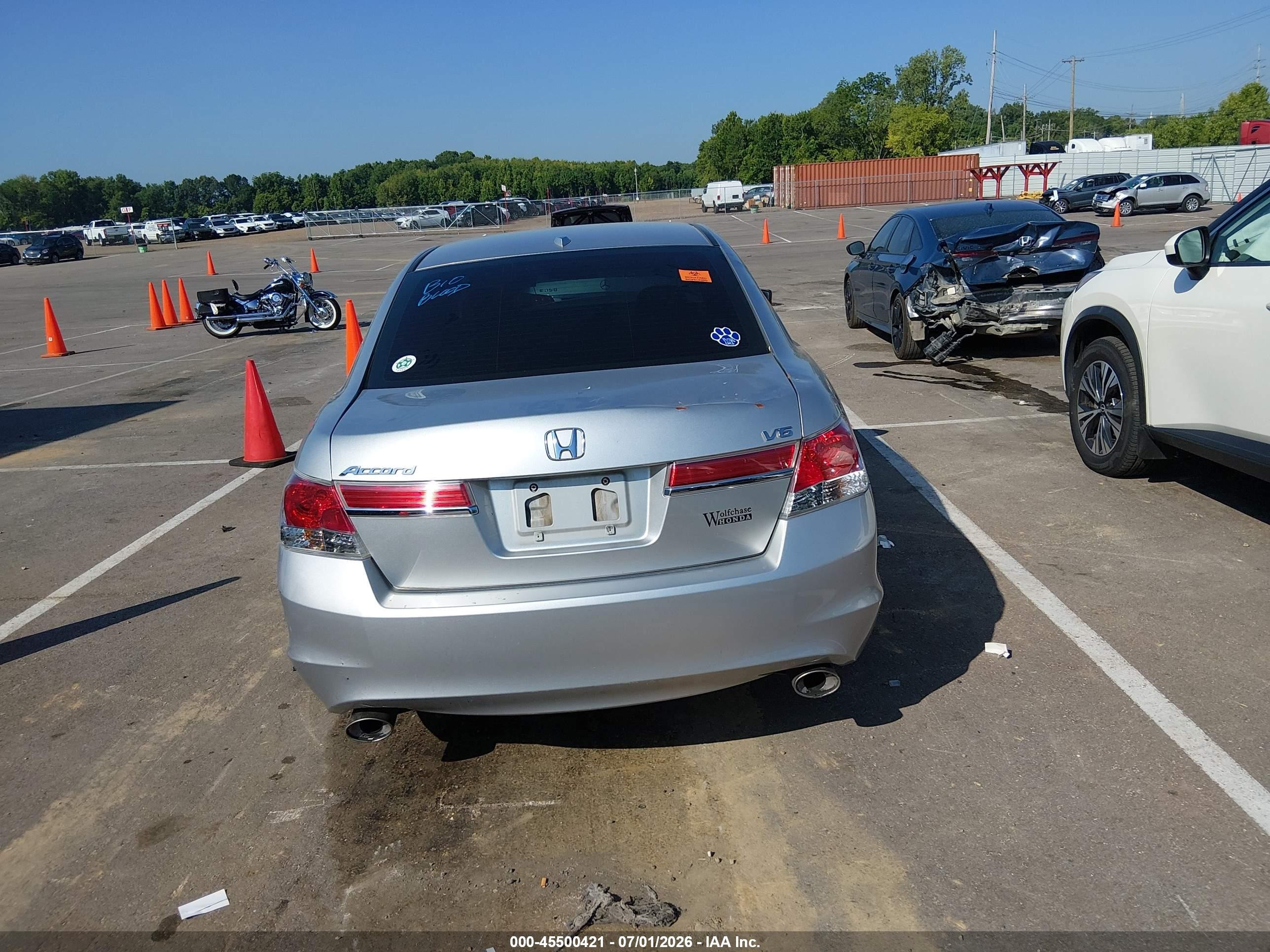 2012 Honda Accord 3.5 Ex-l Silver vin: 1HGCP3F80CA009899