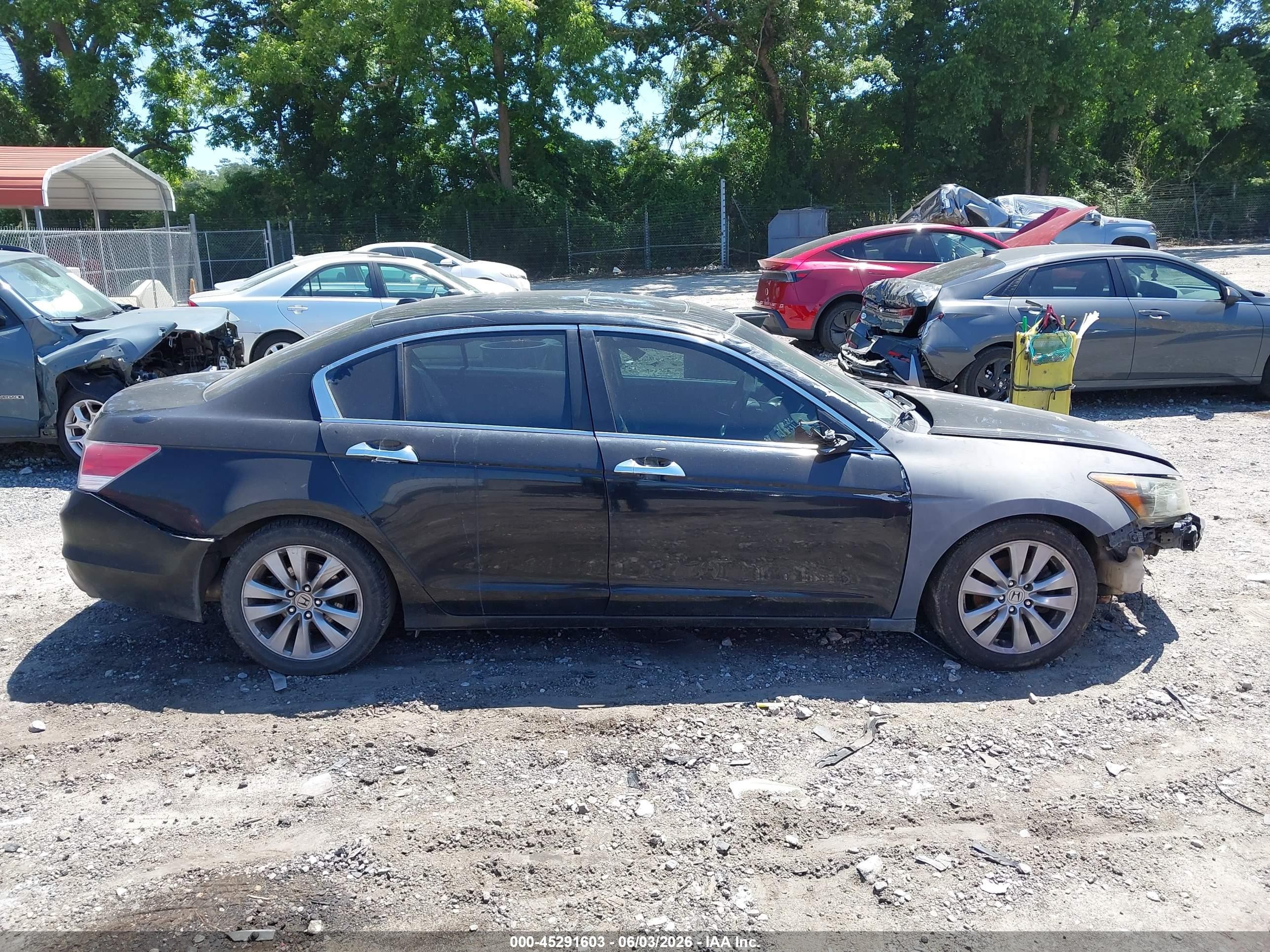 2012 Honda Accord 3.5 Ex-l Black vin: 1HGCP3F80CA021650