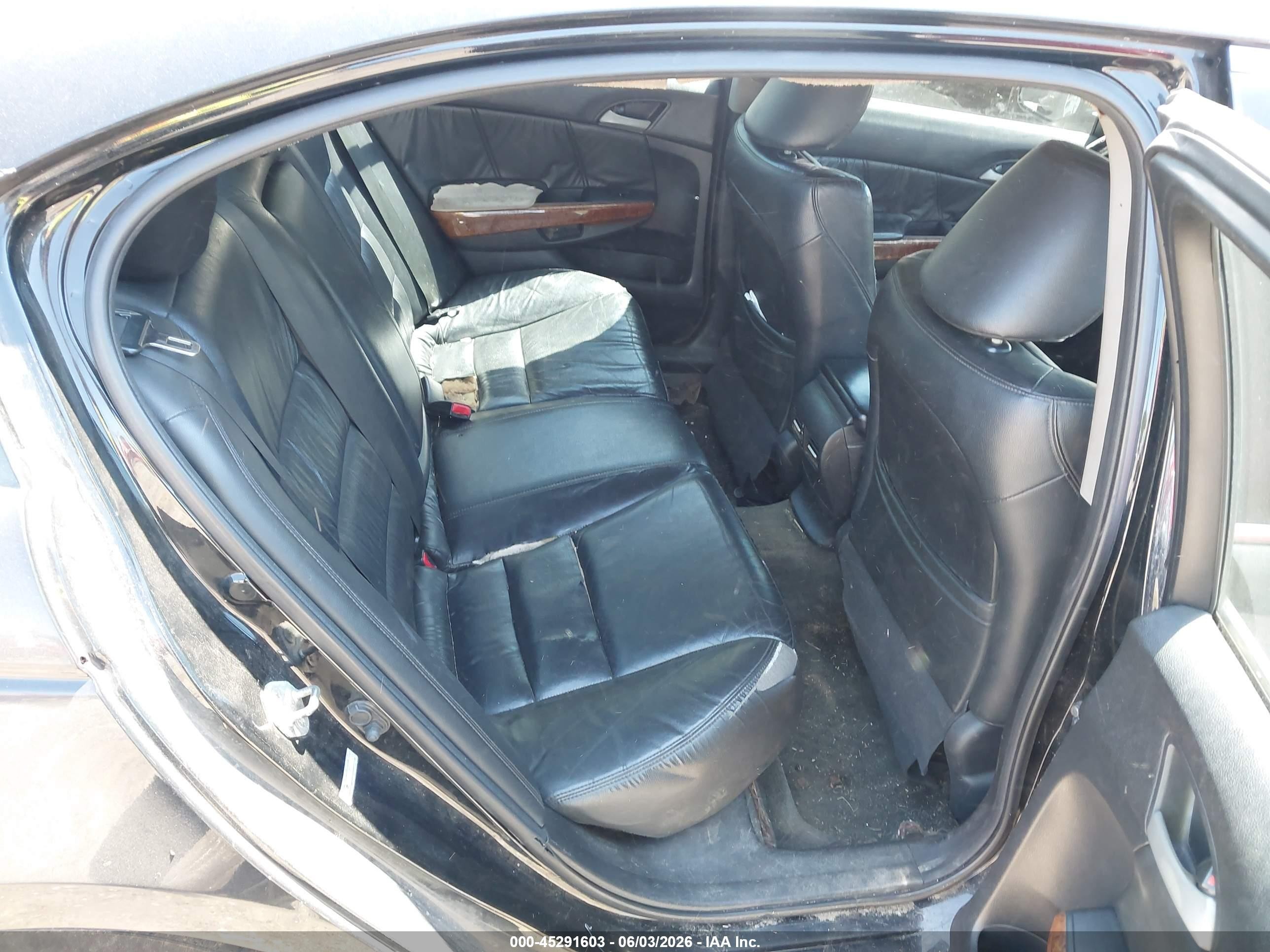 2012 Honda Accord 3.5 Ex-l Black vin: 1HGCP3F80CA021650