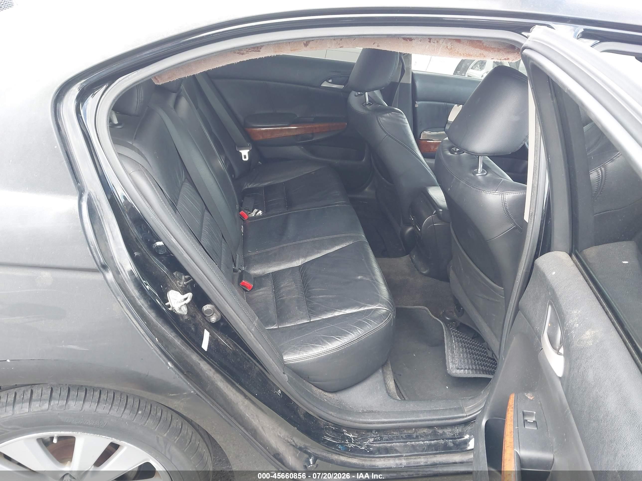 2012 Honda Accord 3.5 Ex-l Черный vin: 1HGCP3F80CA022622