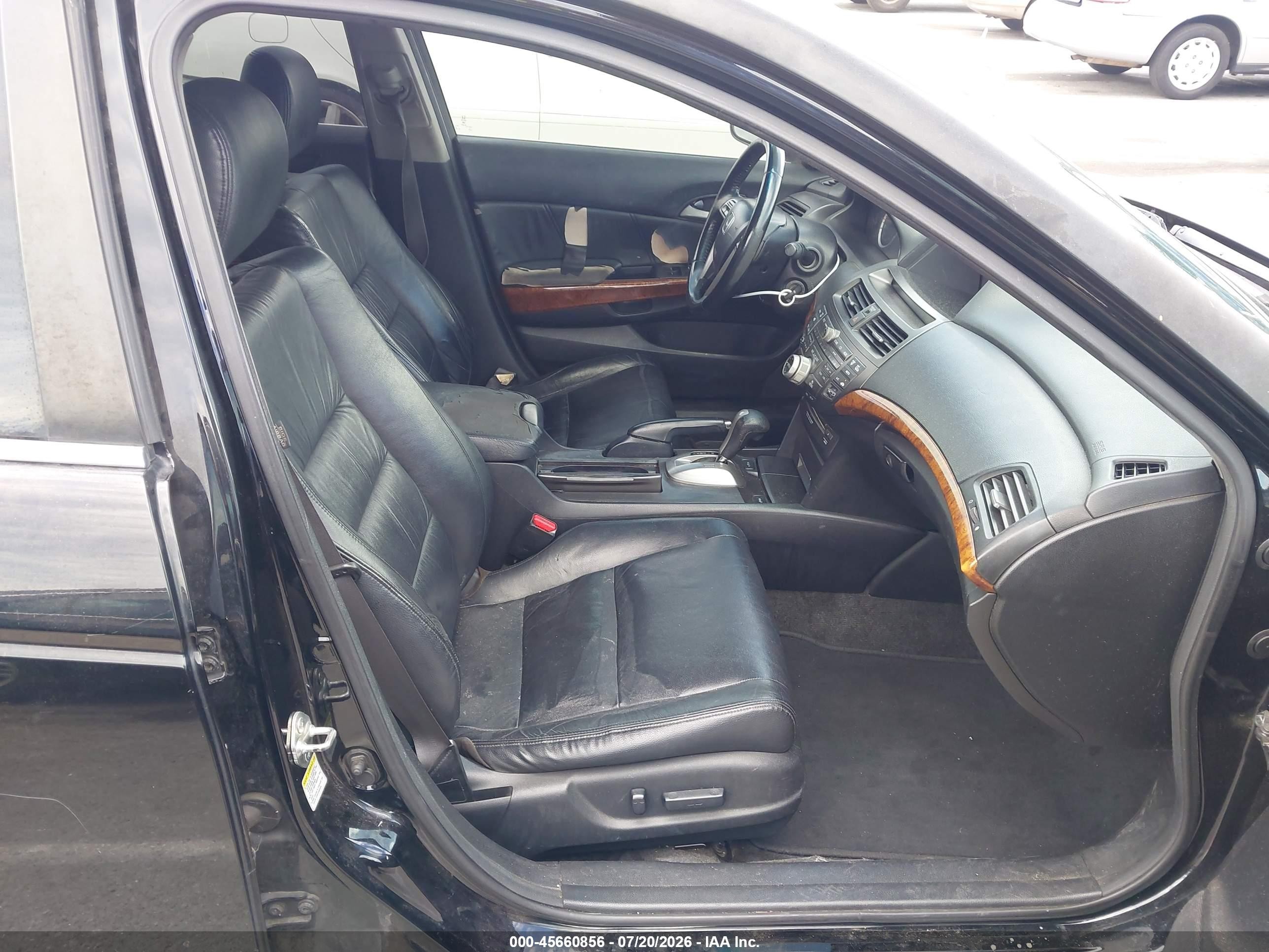 2012 Honda Accord 3.5 Ex-l Черный vin: 1HGCP3F80CA022622