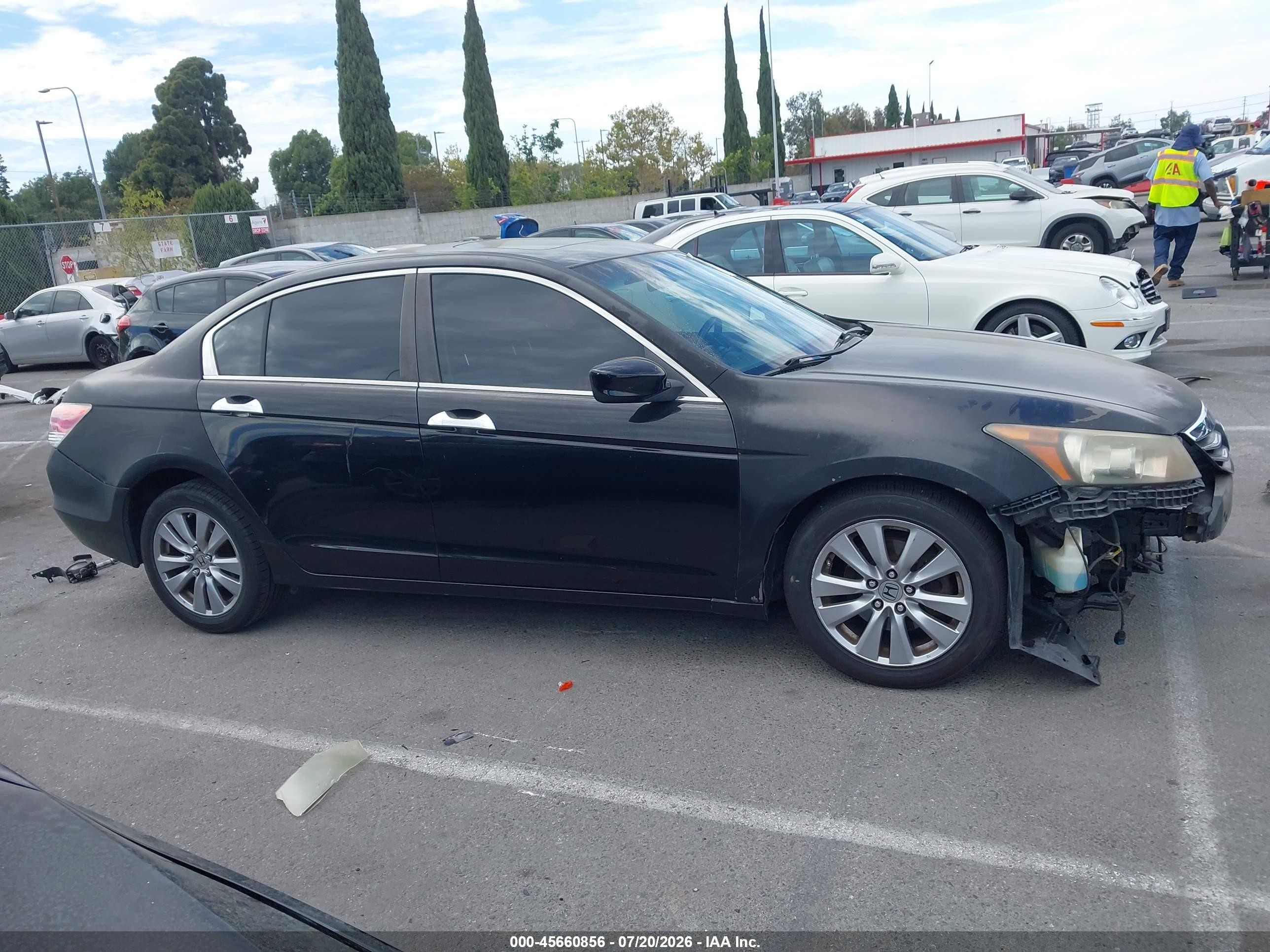 2012 Honda Accord 3.5 Ex-l Черный vin: 1HGCP3F80CA022622