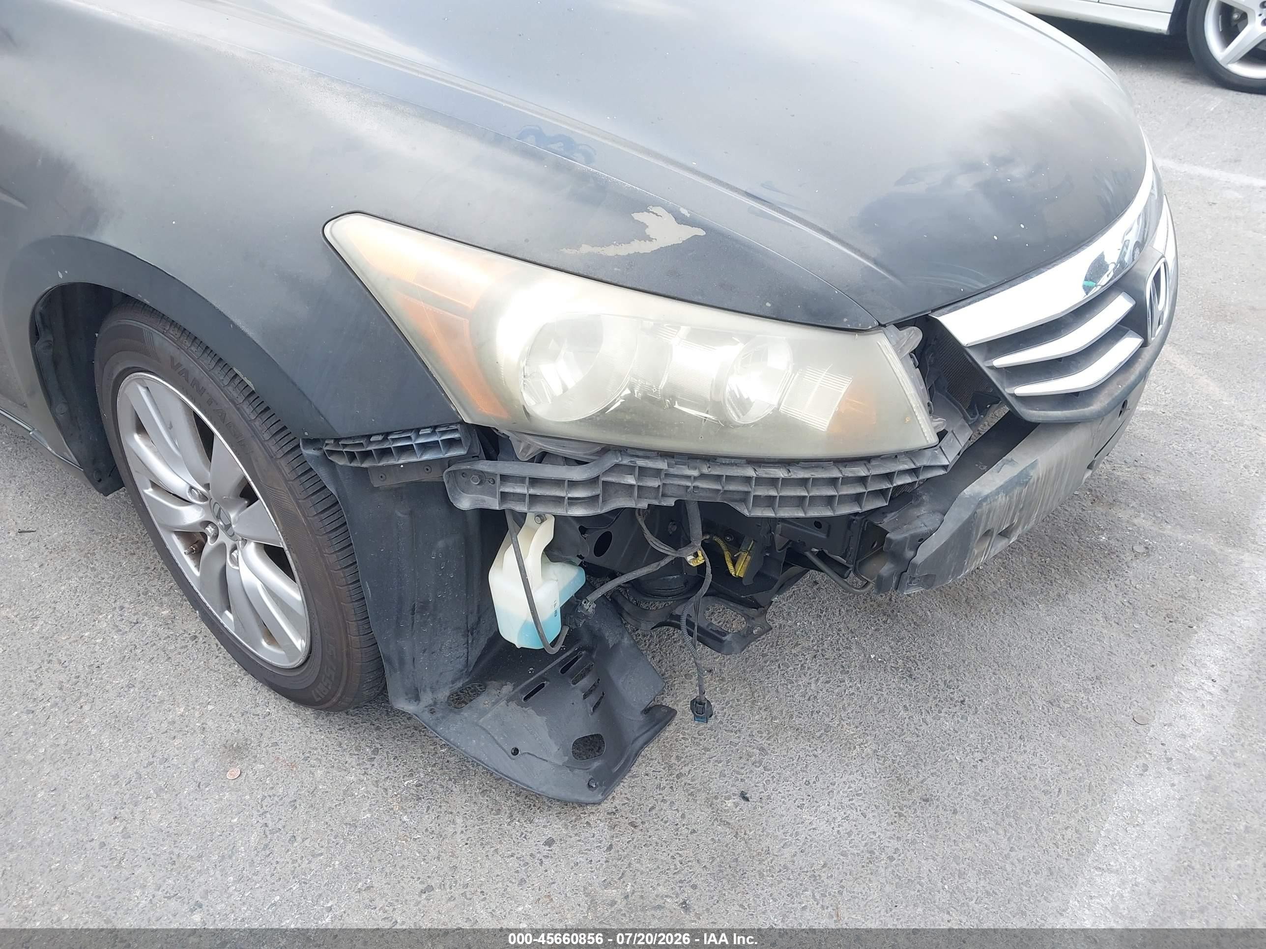2012 Honda Accord 3.5 Ex-l Черный vin: 1HGCP3F80CA022622
