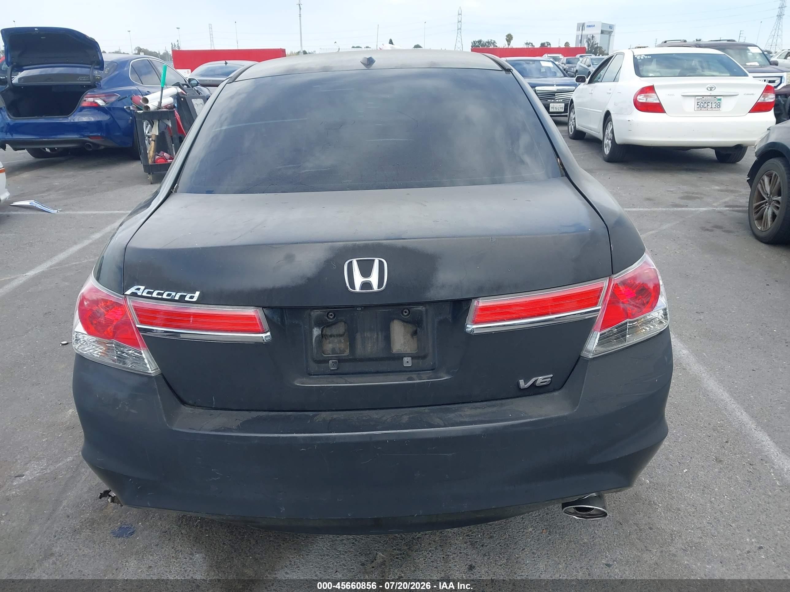 2012 Honda Accord 3.5 Ex-l Черный vin: 1HGCP3F80CA022622