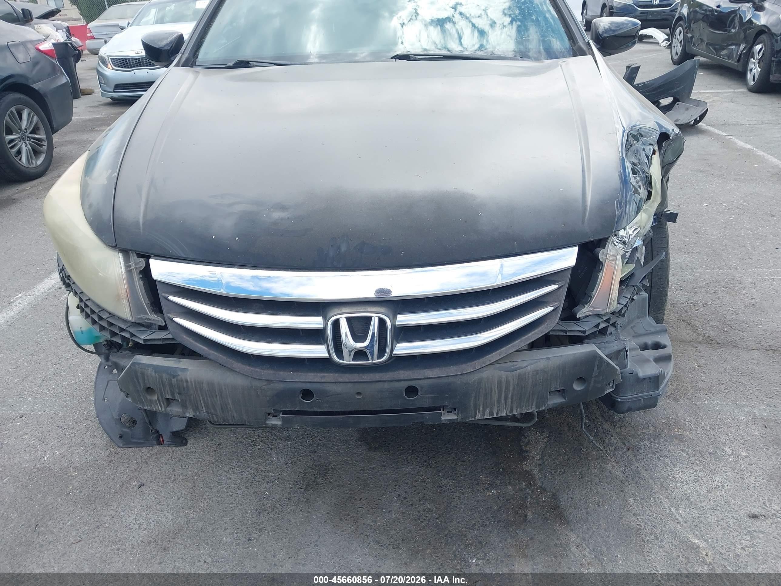 2012 Honda Accord 3.5 Ex-l Черный vin: 1HGCP3F80CA022622