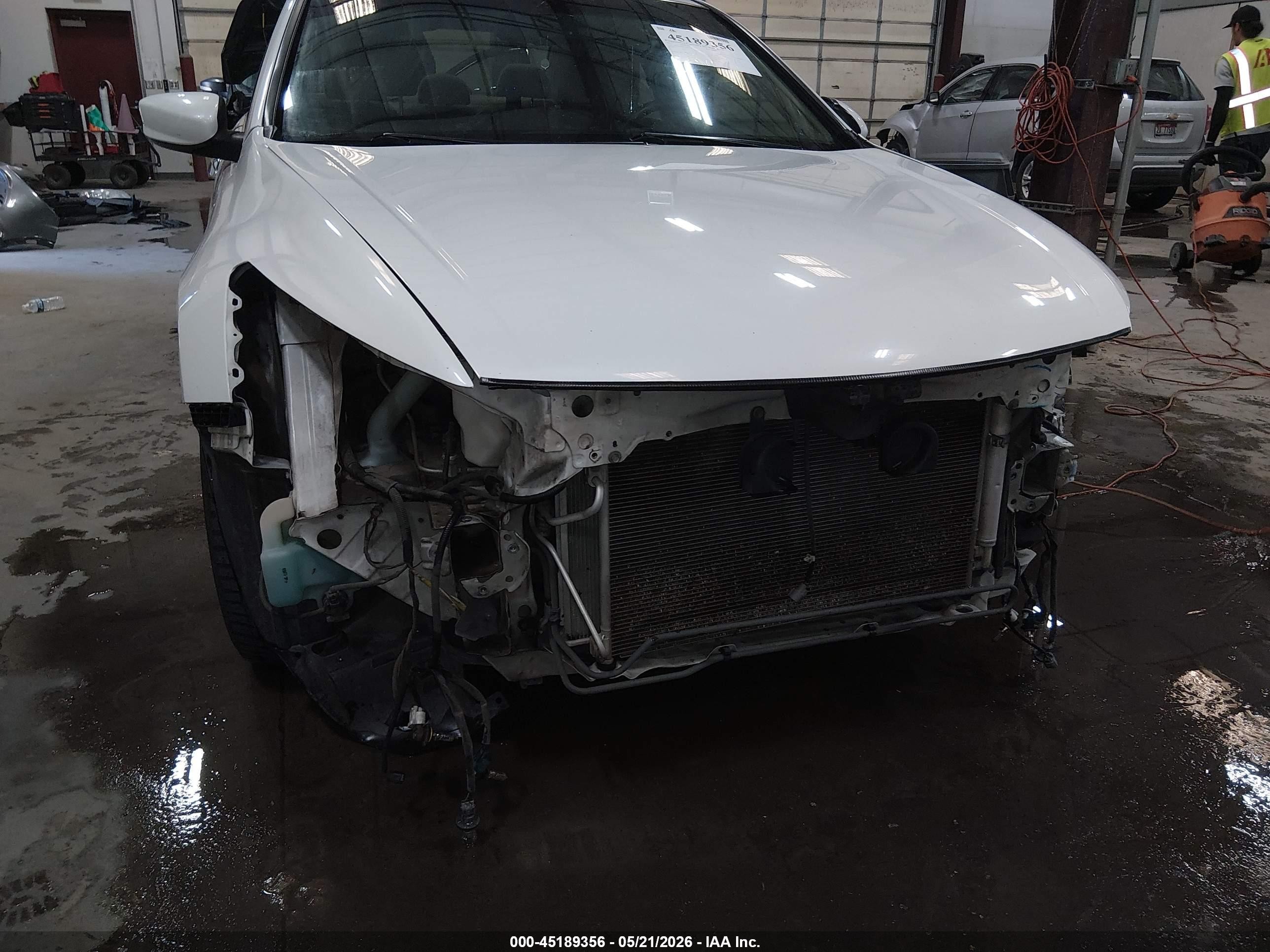 2012 Honda Accord 3.5 Ex-l Белый vin: 1HGCP3F80CA027545