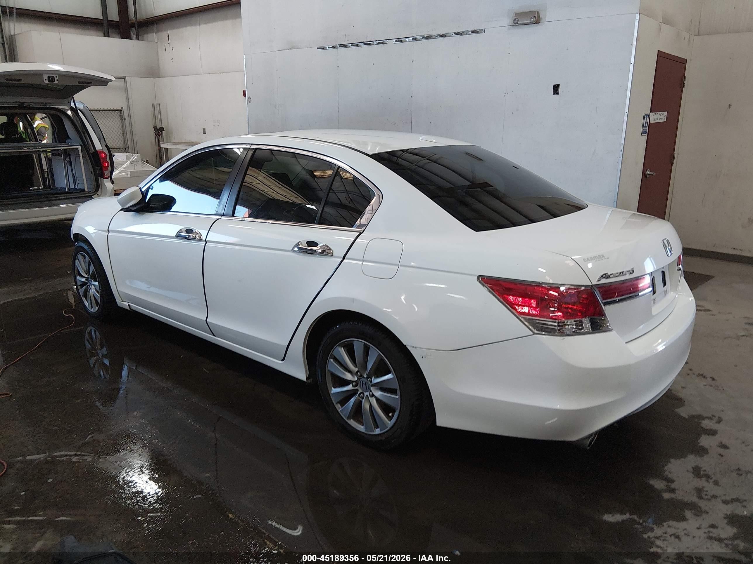 2012 Honda Accord 3.5 Ex-l Белый vin: 1HGCP3F80CA027545