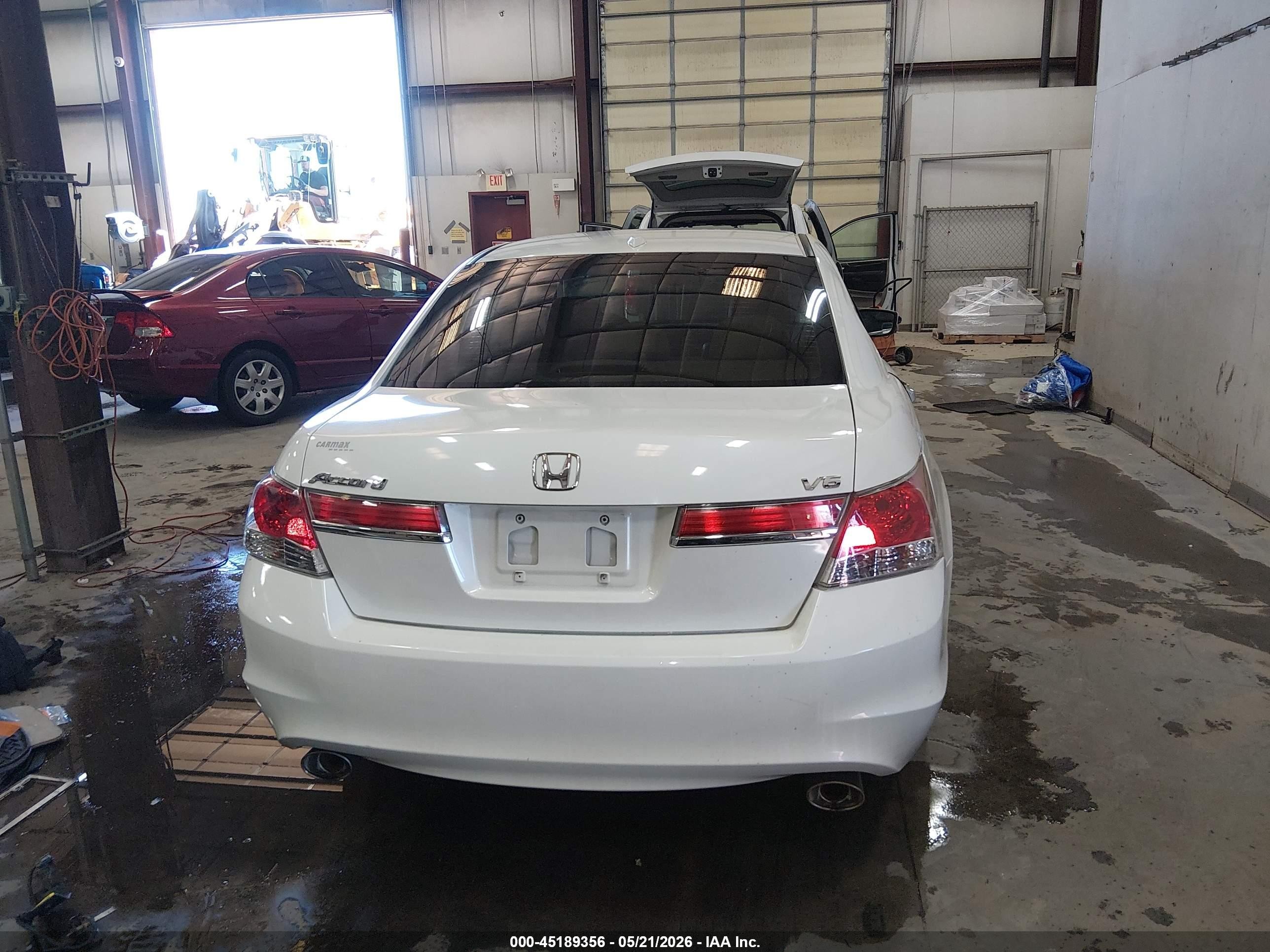 2012 Honda Accord 3.5 Ex-l Белый vin: 1HGCP3F80CA027545