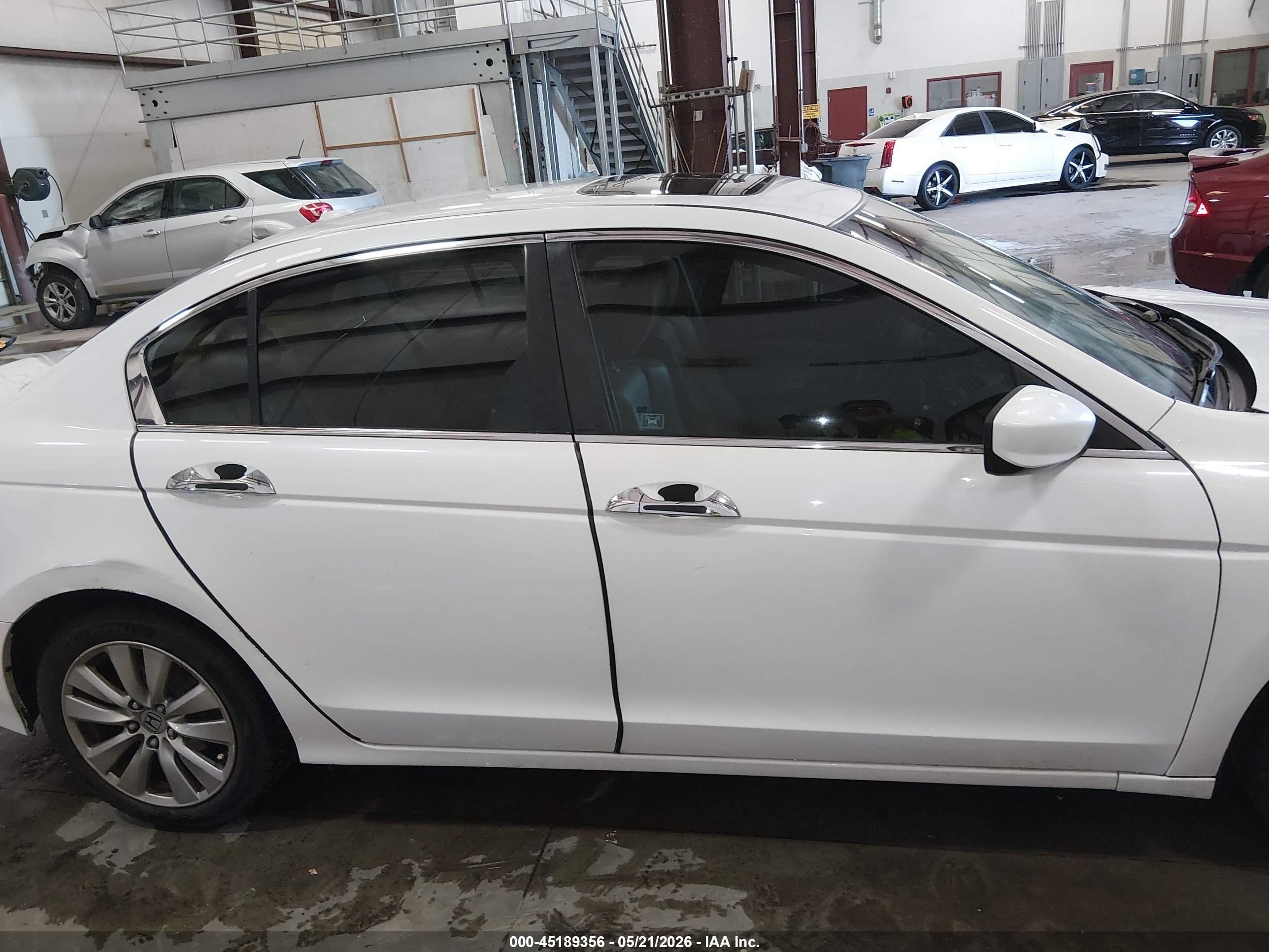 2012 Honda Accord 3.5 Ex-l Белый vin: 1HGCP3F80CA027545
