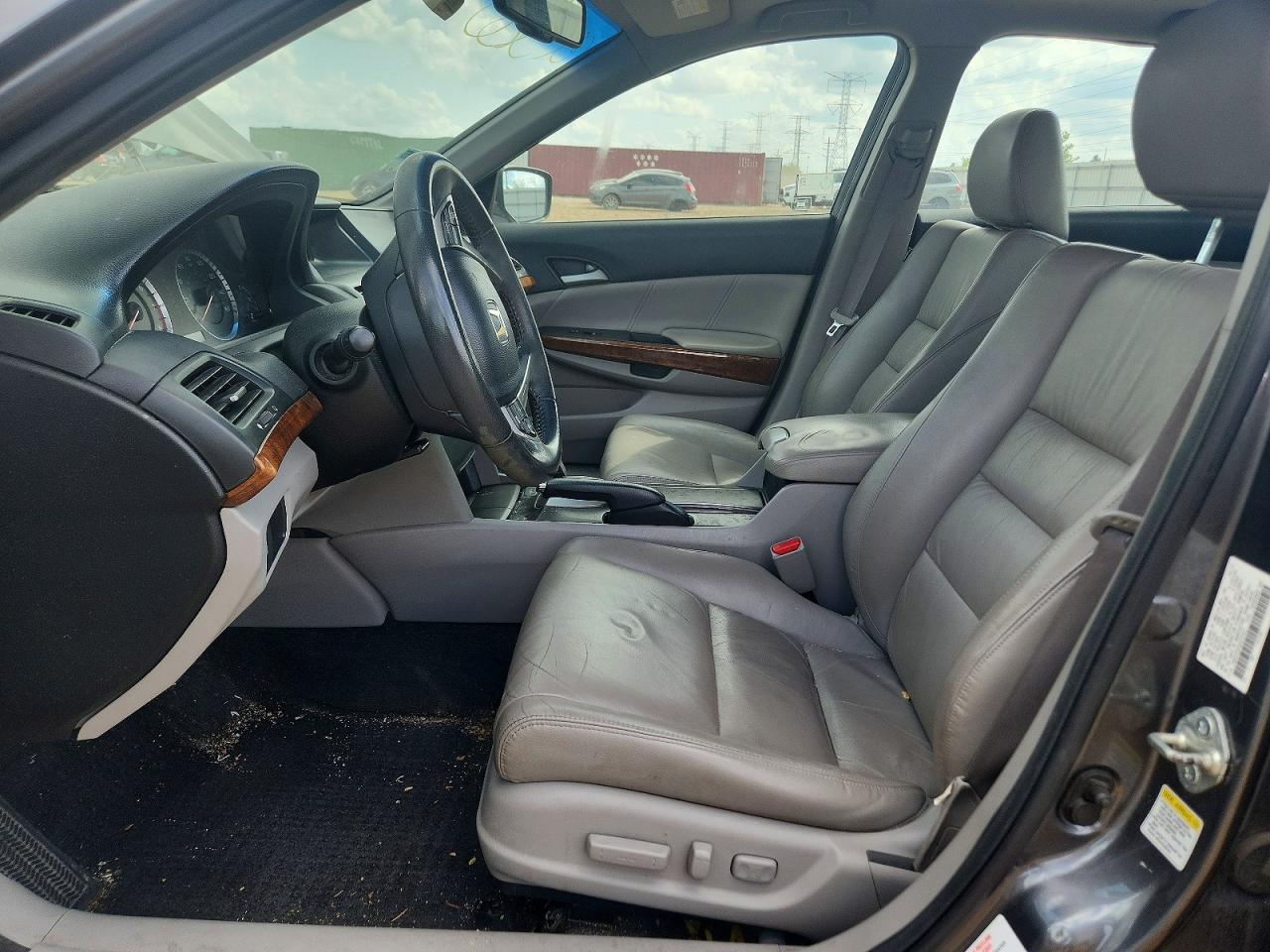 2012 Honda Accord Exl Серый vin: 1HGCP3F80CA029523