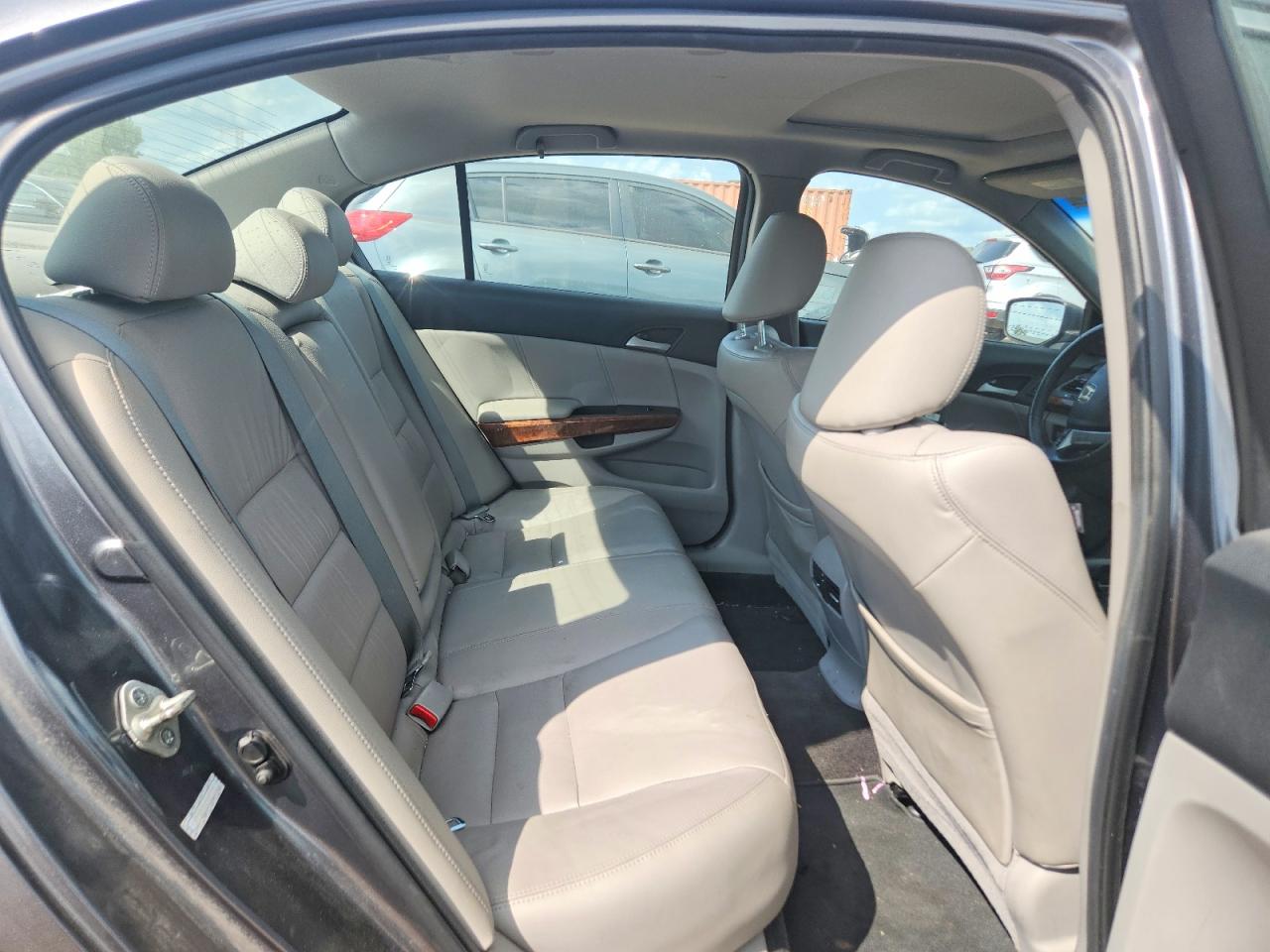2012 Honda Accord Exl Серый vin: 1HGCP3F80CA029523