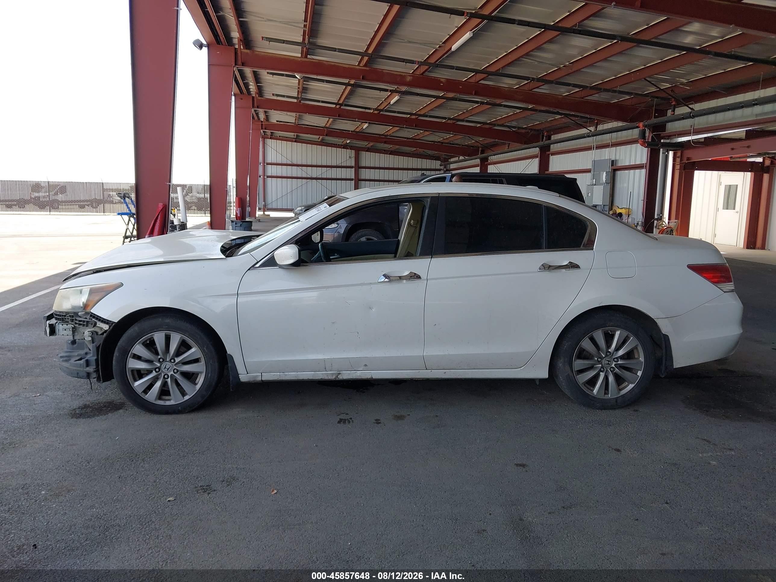 2012 Honda Accord 3.5 Ex-l Белый vin: 1HGCP3F80CA031045