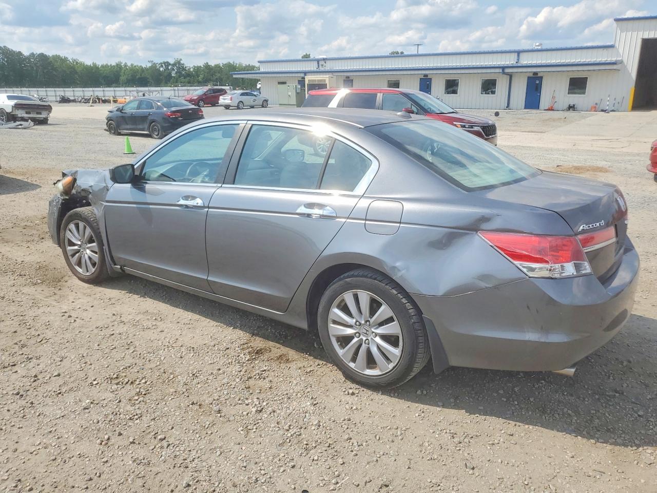 2012 Honda Accord Exl Серый vin: 1HGCP3F80CA037914