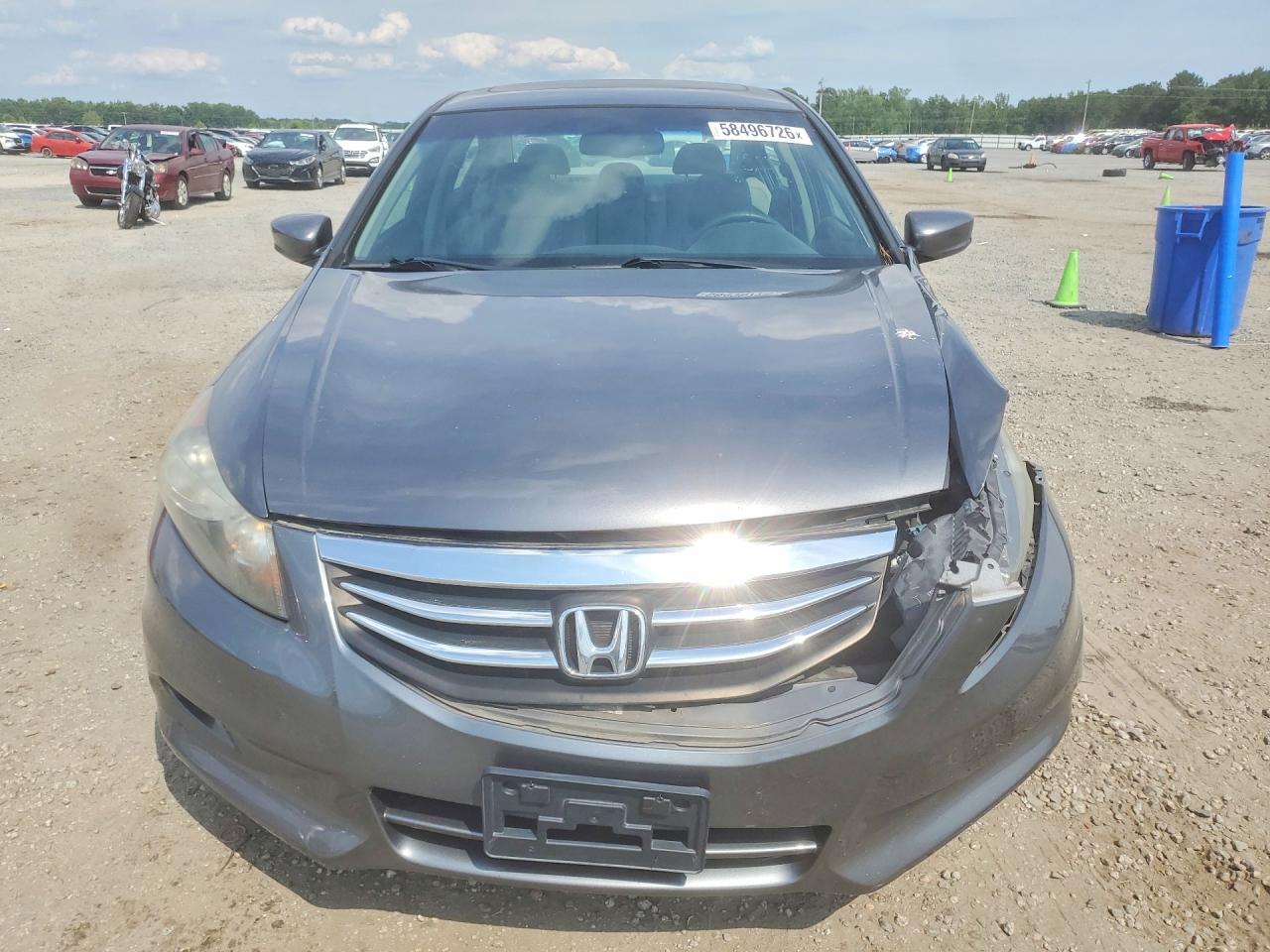 2012 Honda Accord Exl Серый vin: 1HGCP3F80CA037914