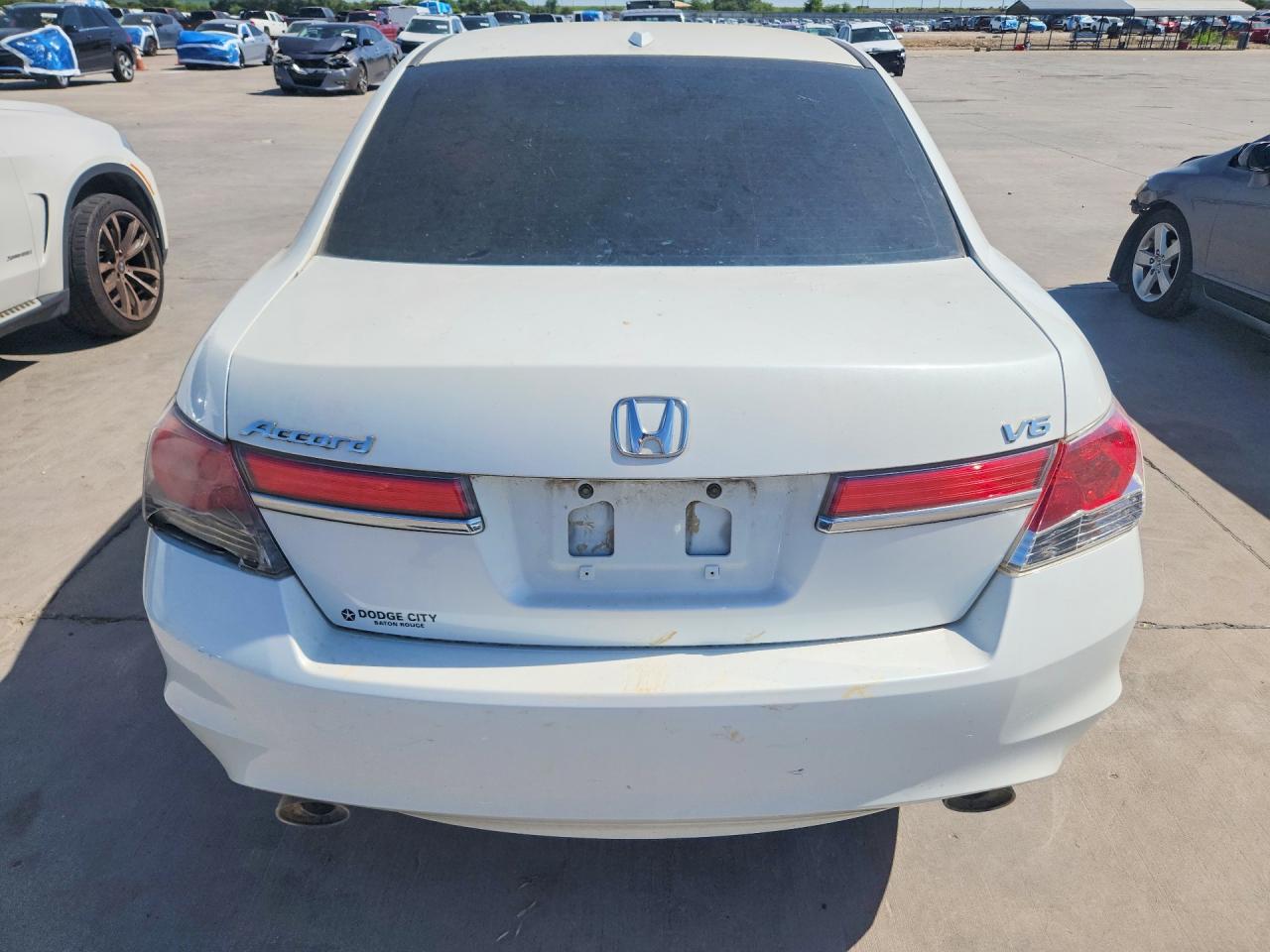 2012 Honda Accord Exl White vin: 1HGCP3F80CA041381