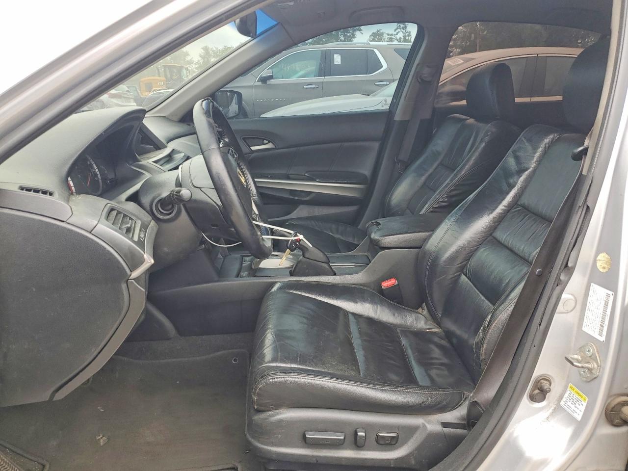 2010 Honda Accord 4d Exl Silver vin: 1HGCP3F81AA005387
