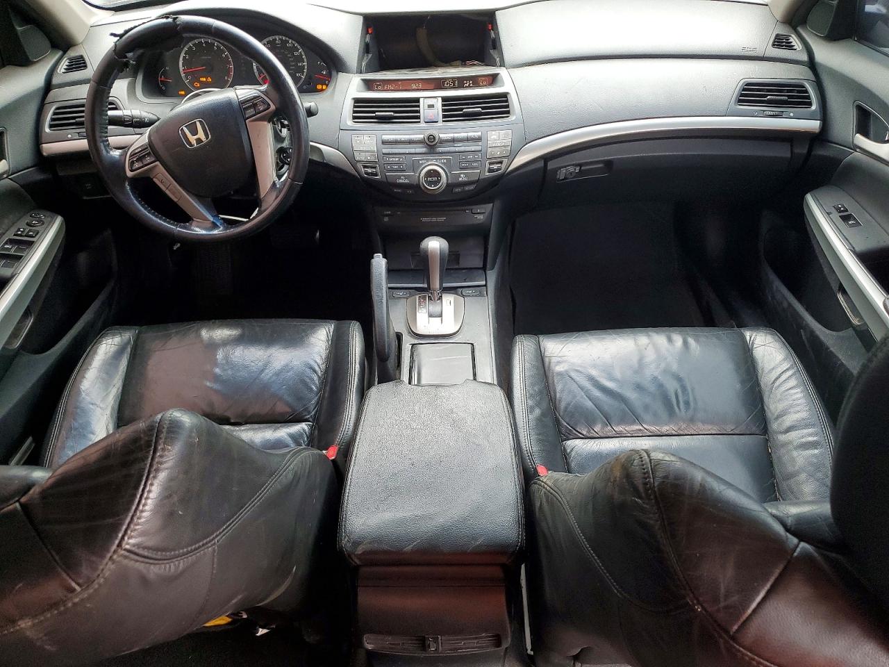 2010 Honda Accord 4d Exl Silver vin: 1HGCP3F81AA005387