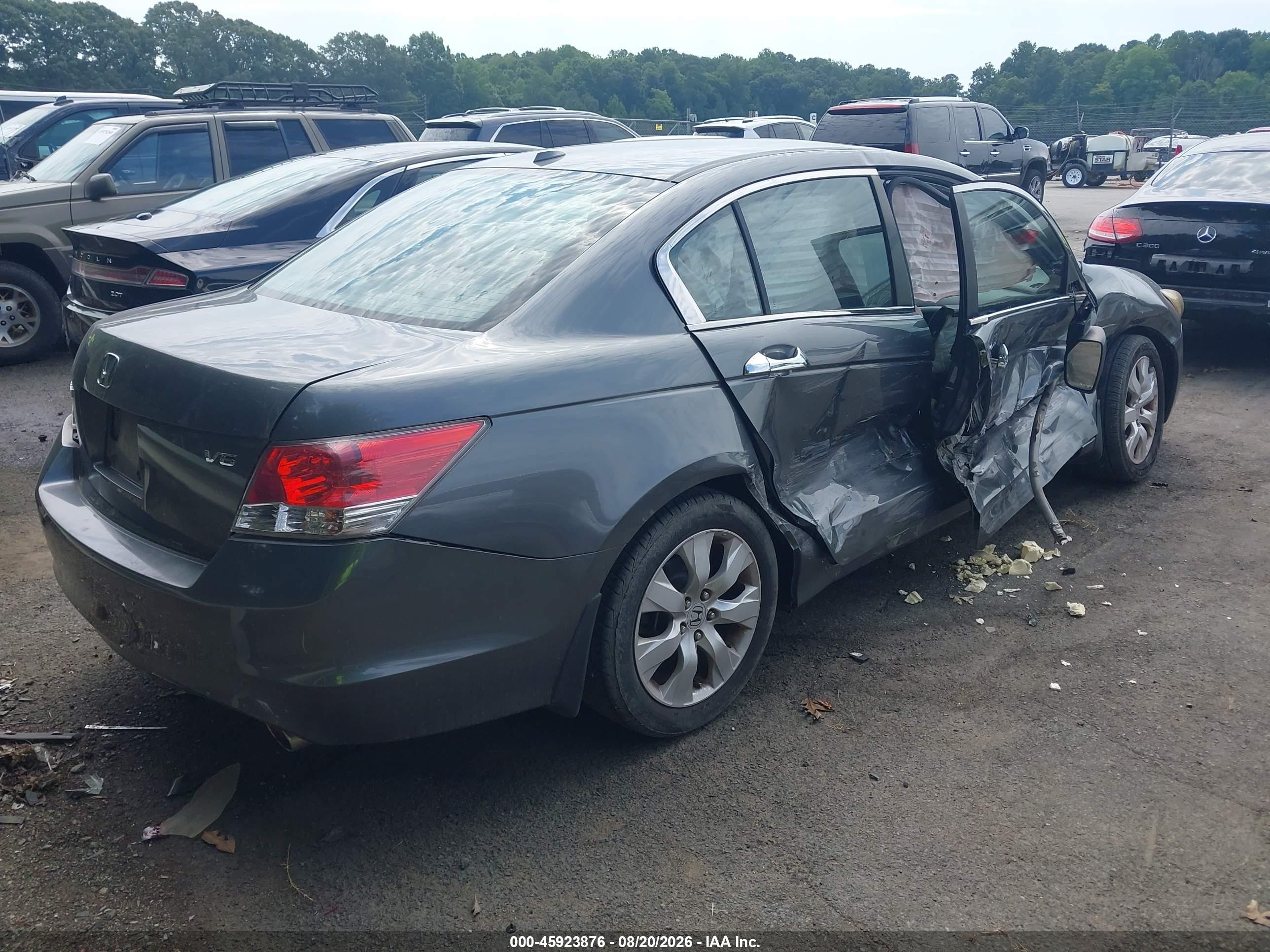 2010 Honda Accord 3.5 Ex-l Black vin: 1HGCP3F81AA016387