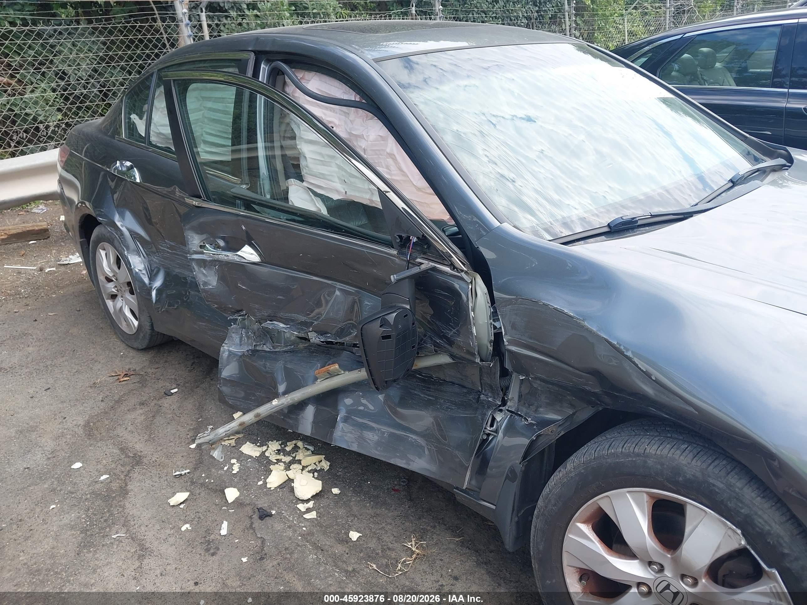 2010 Honda Accord 3.5 Ex-l Black vin: 1HGCP3F81AA016387