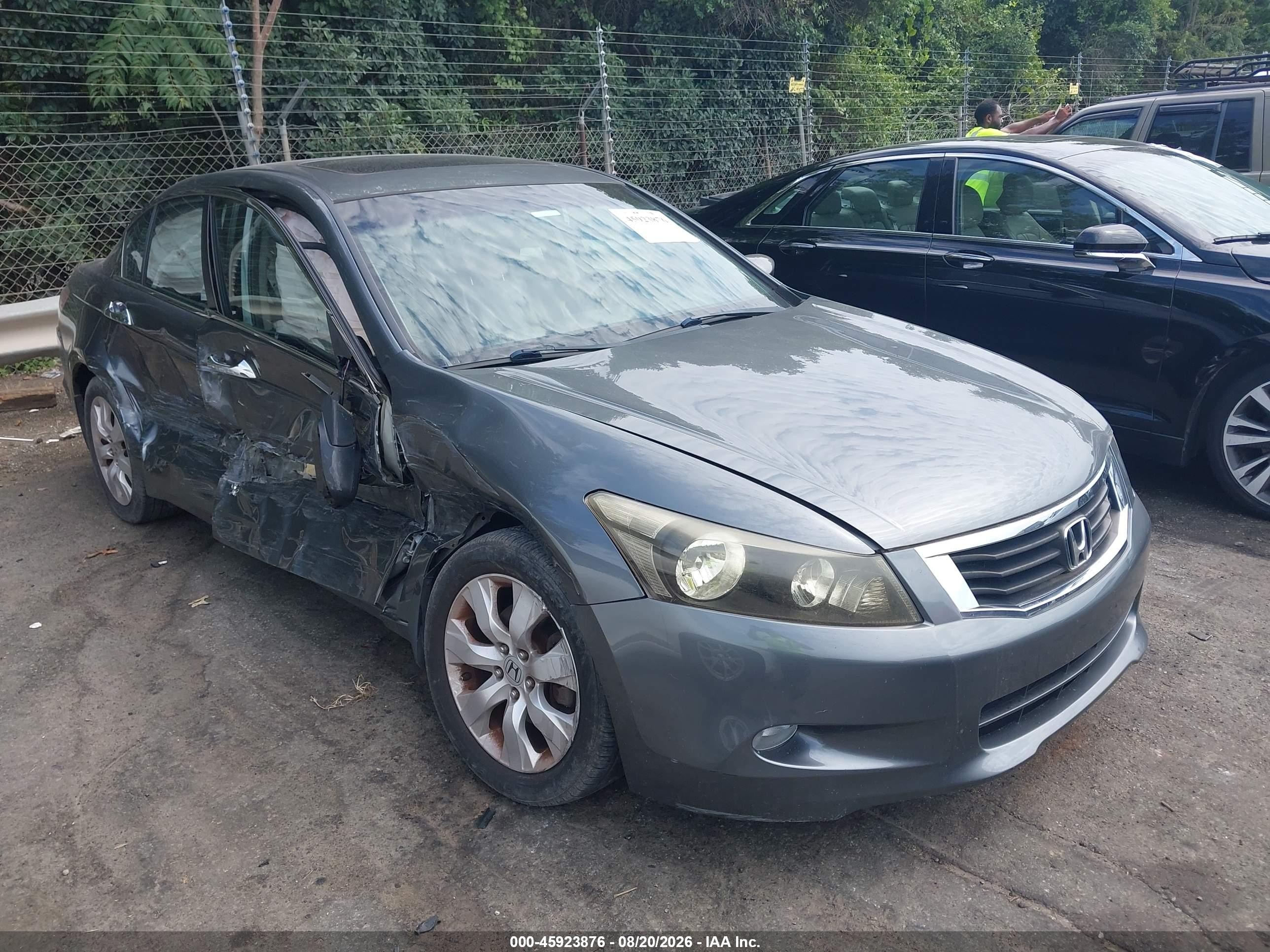 2010 Honda Accord 3.5 Ex-l Black vin: 1HGCP3F81AA016387